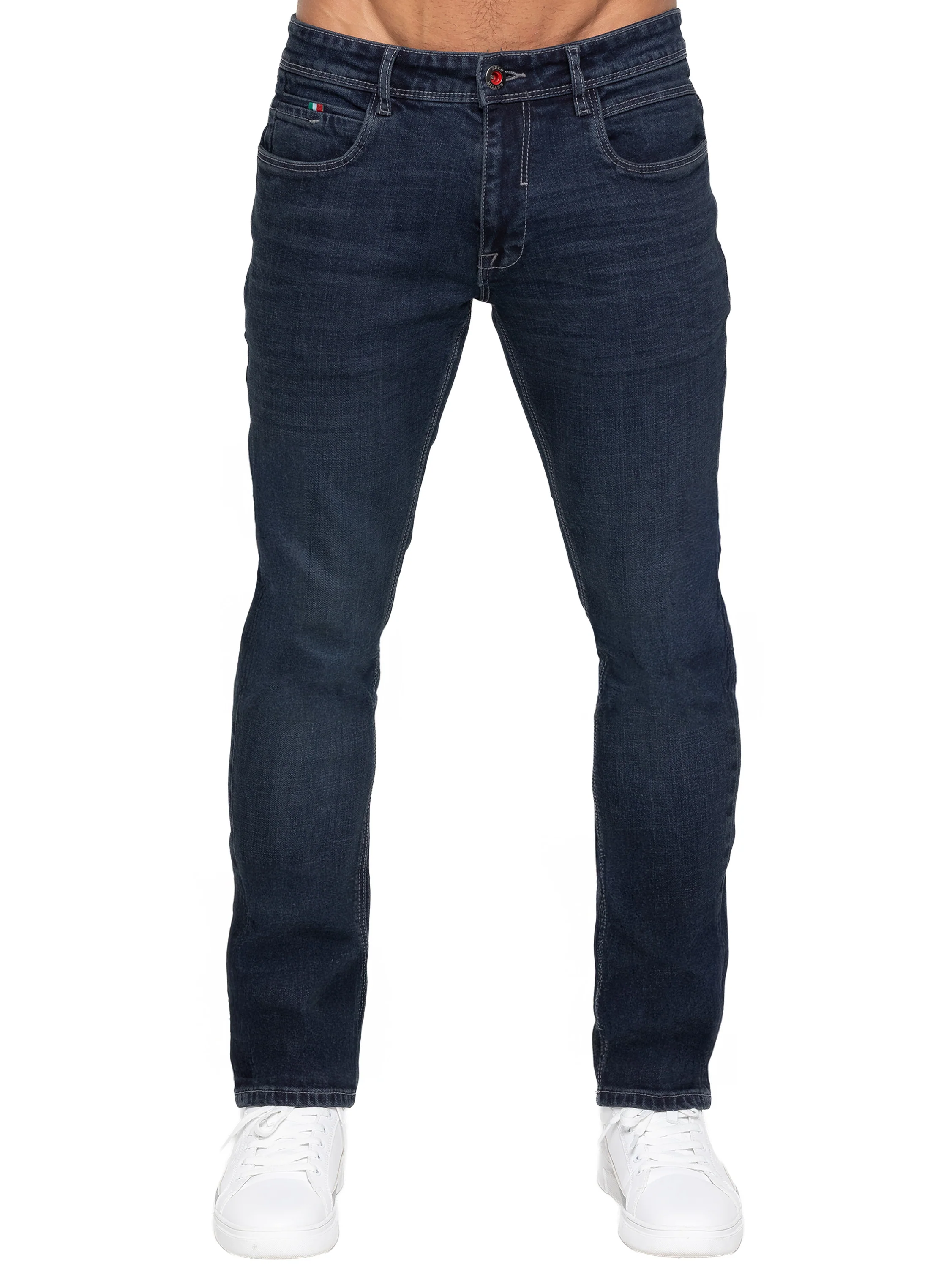 Adone Tapered Fit Jeans - Dark Blue
