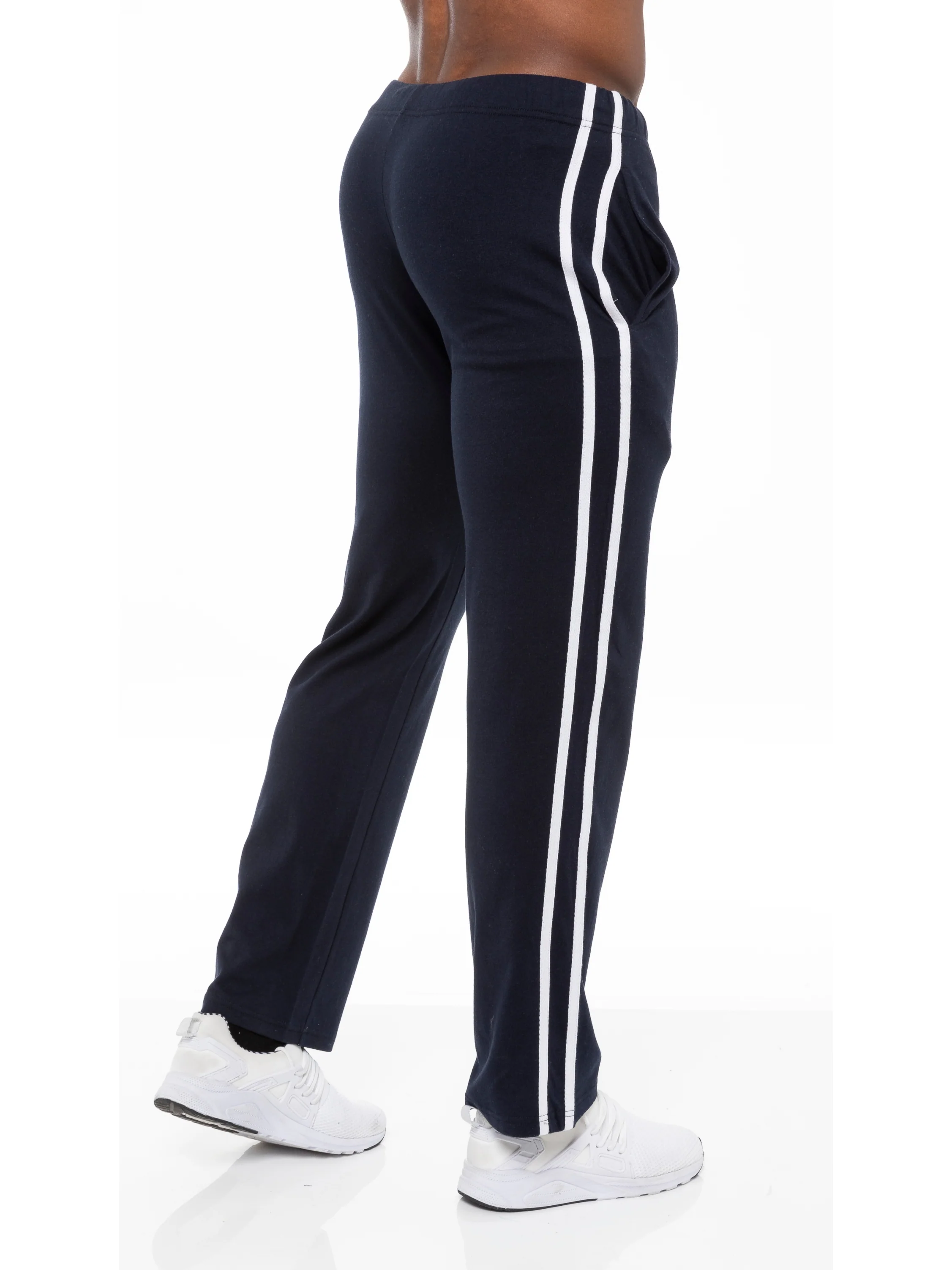 Aiden Striped Lounge Pants - Blue - Image 3