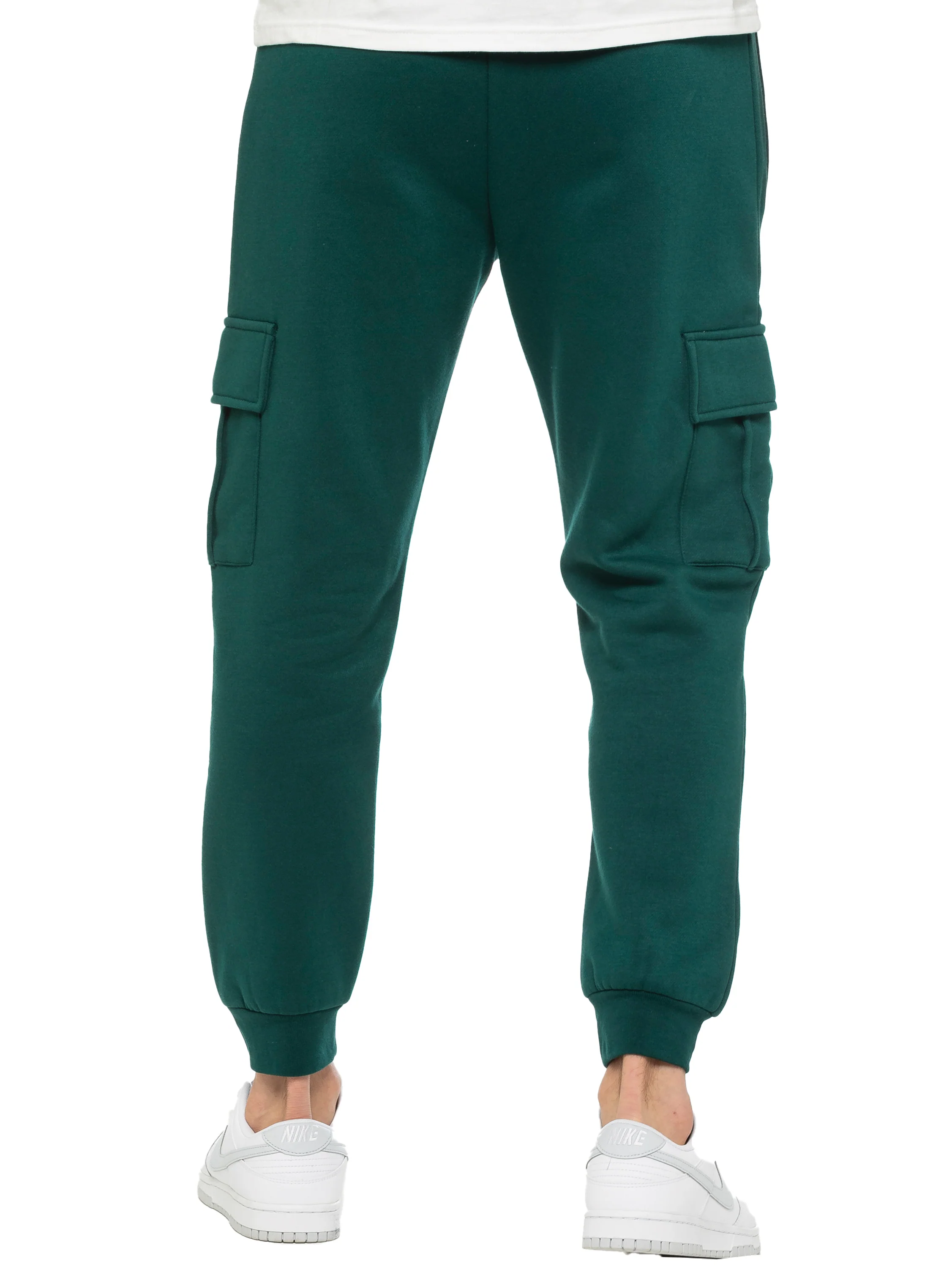 Archer Fleece Cargo Jogger - Green - Image 4