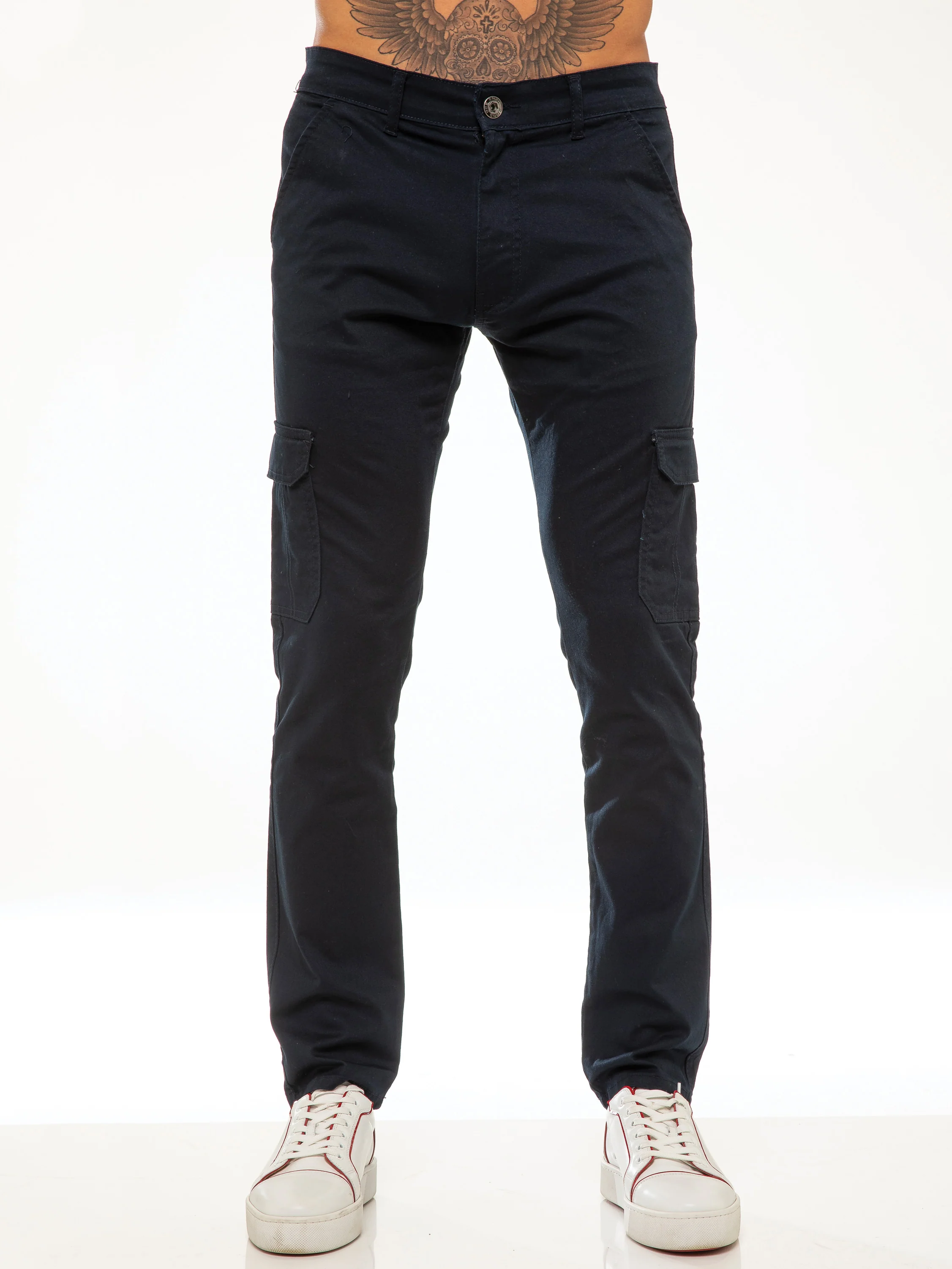 Bryce Stretch Cargo Pants - Blue - Image 4