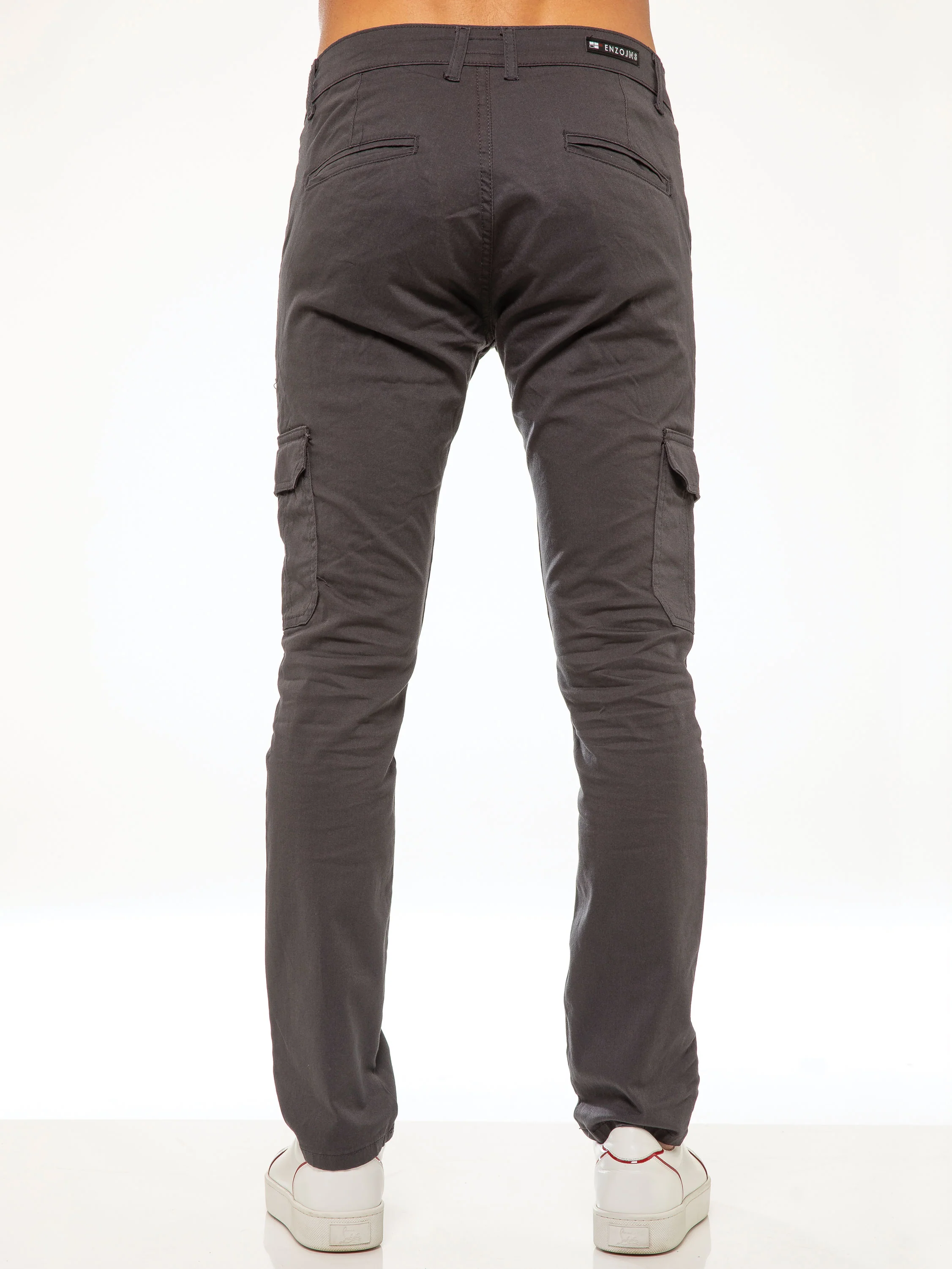 Bryce Stretch Cargo Pants - Grey - Image 5