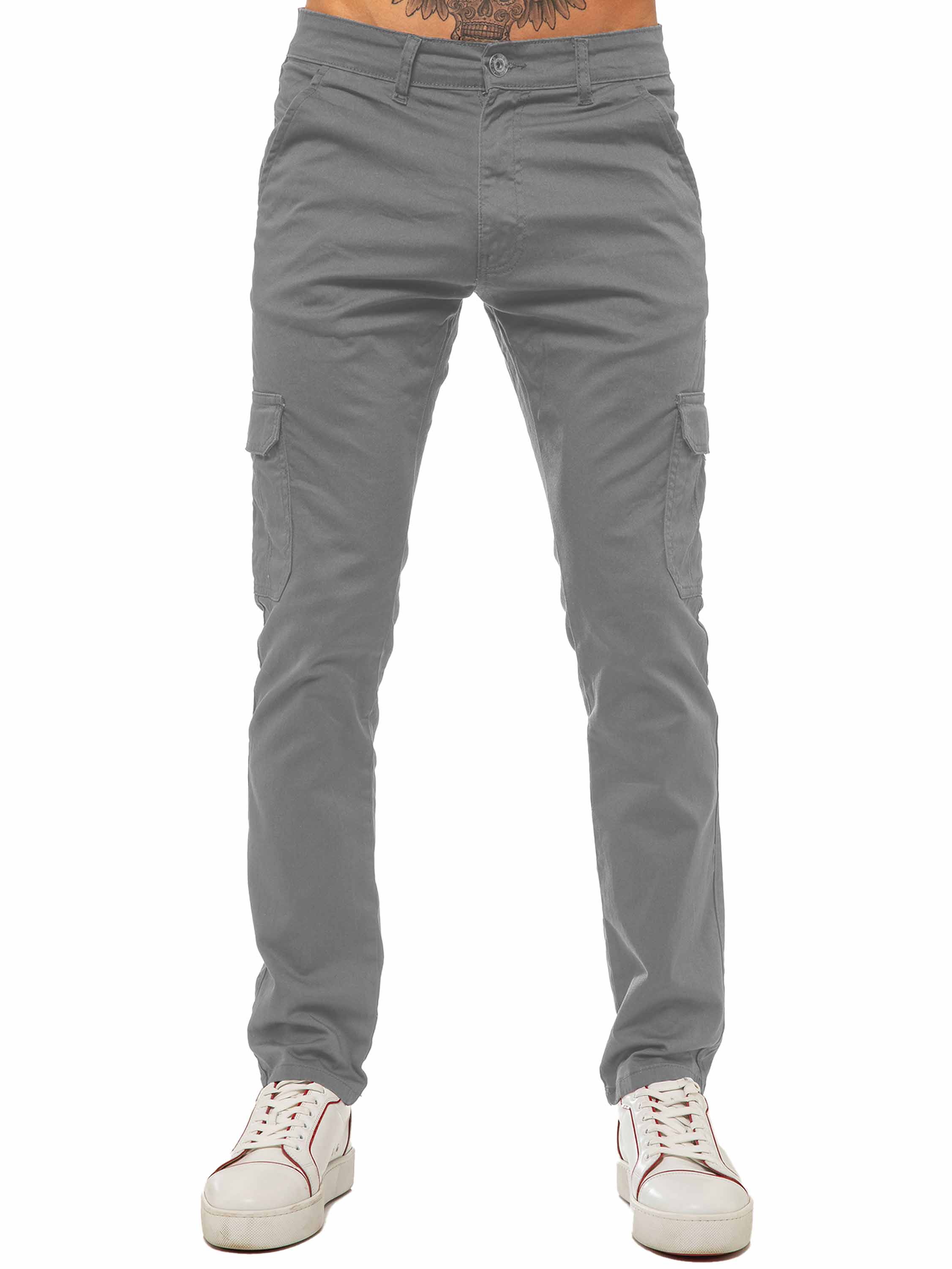 Bryce Stretch Cargo Pants - Light Grey - Image 5