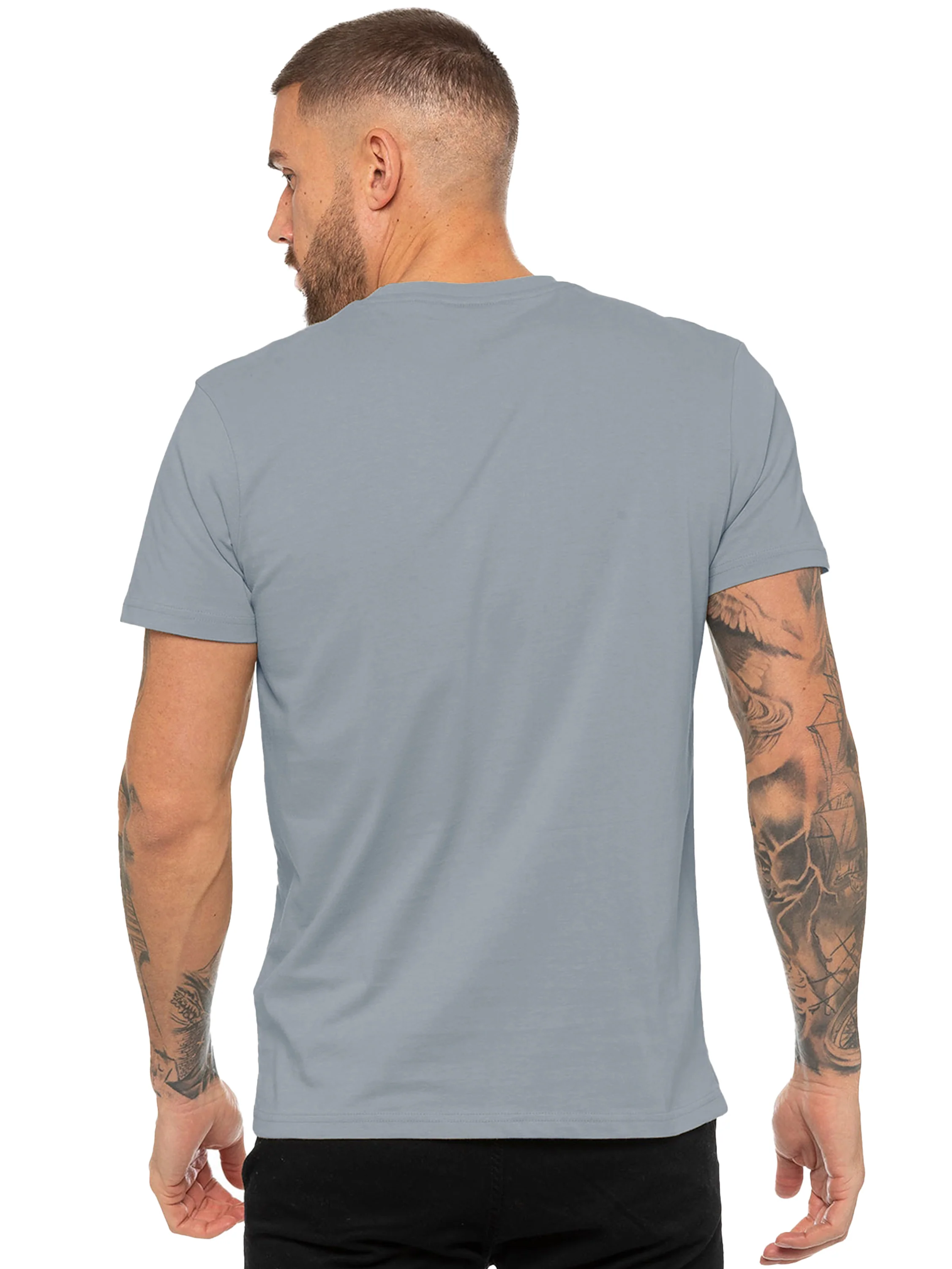 Clyde Regular Fit T-Shirt - Coastal Blue - Image 2