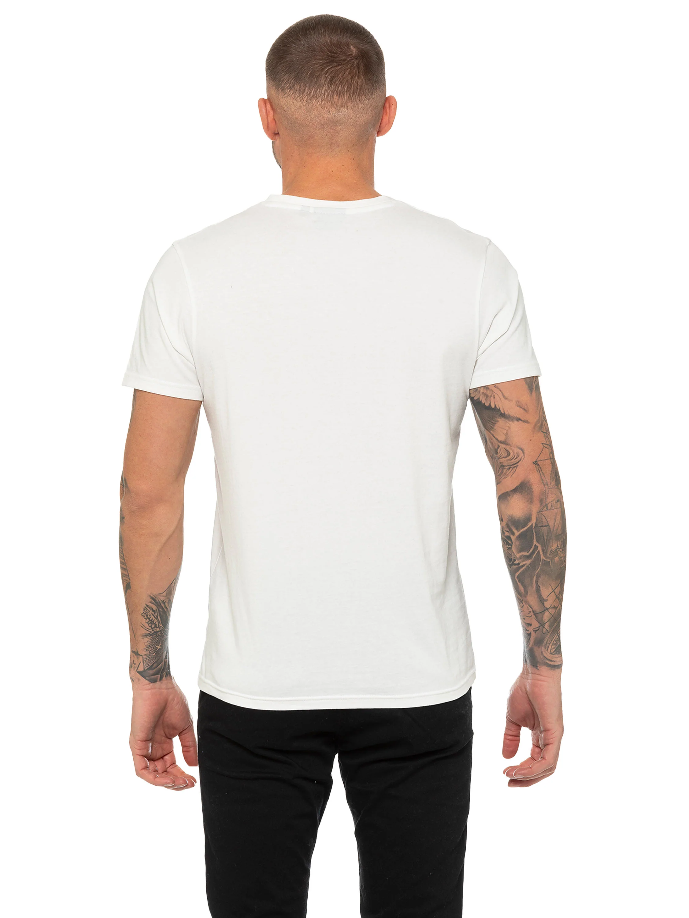 Clyde Regular Fit T-Shirt - White - Image 3