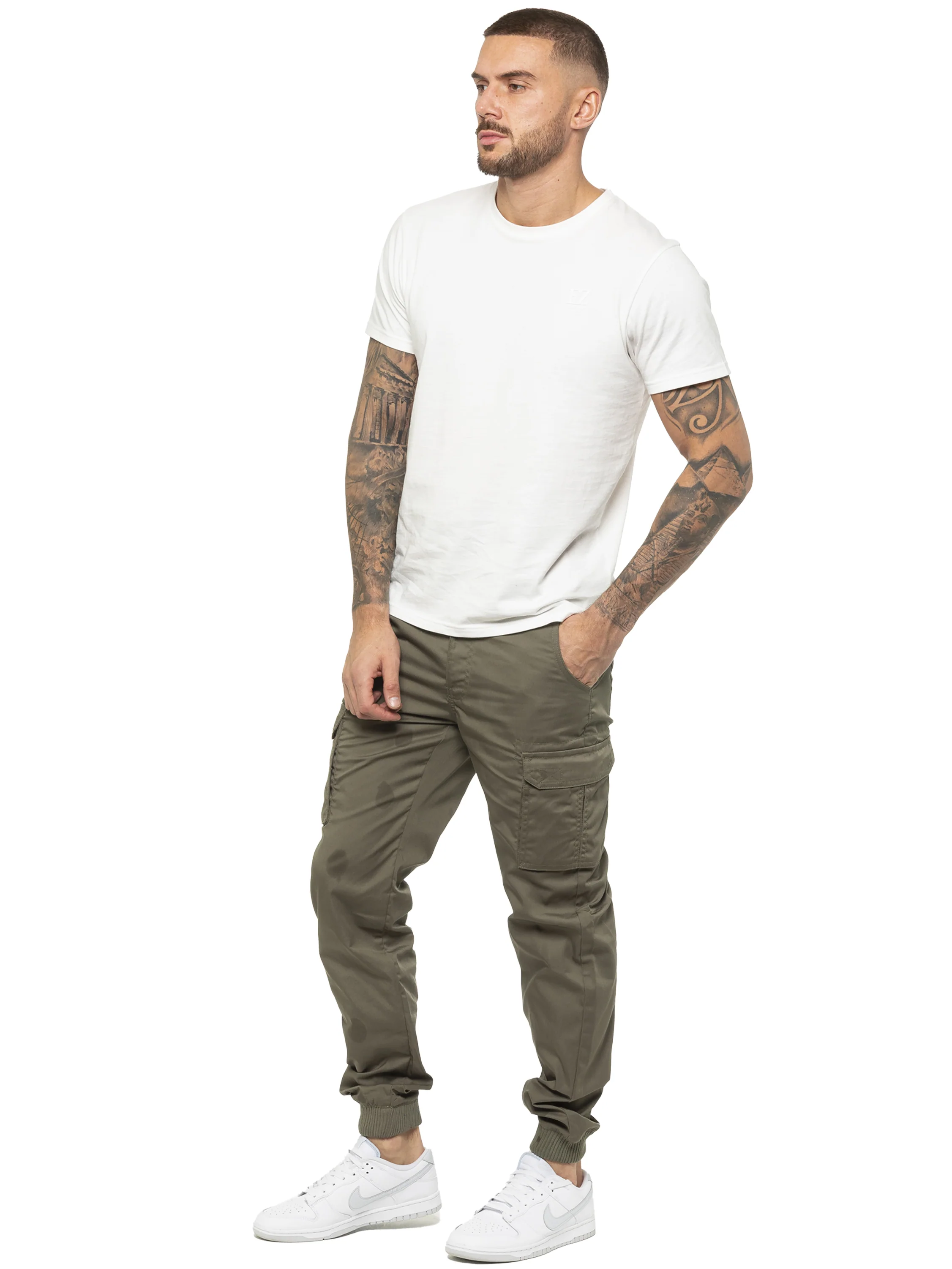 Drake Cargo Pants - Khaki - Image 2