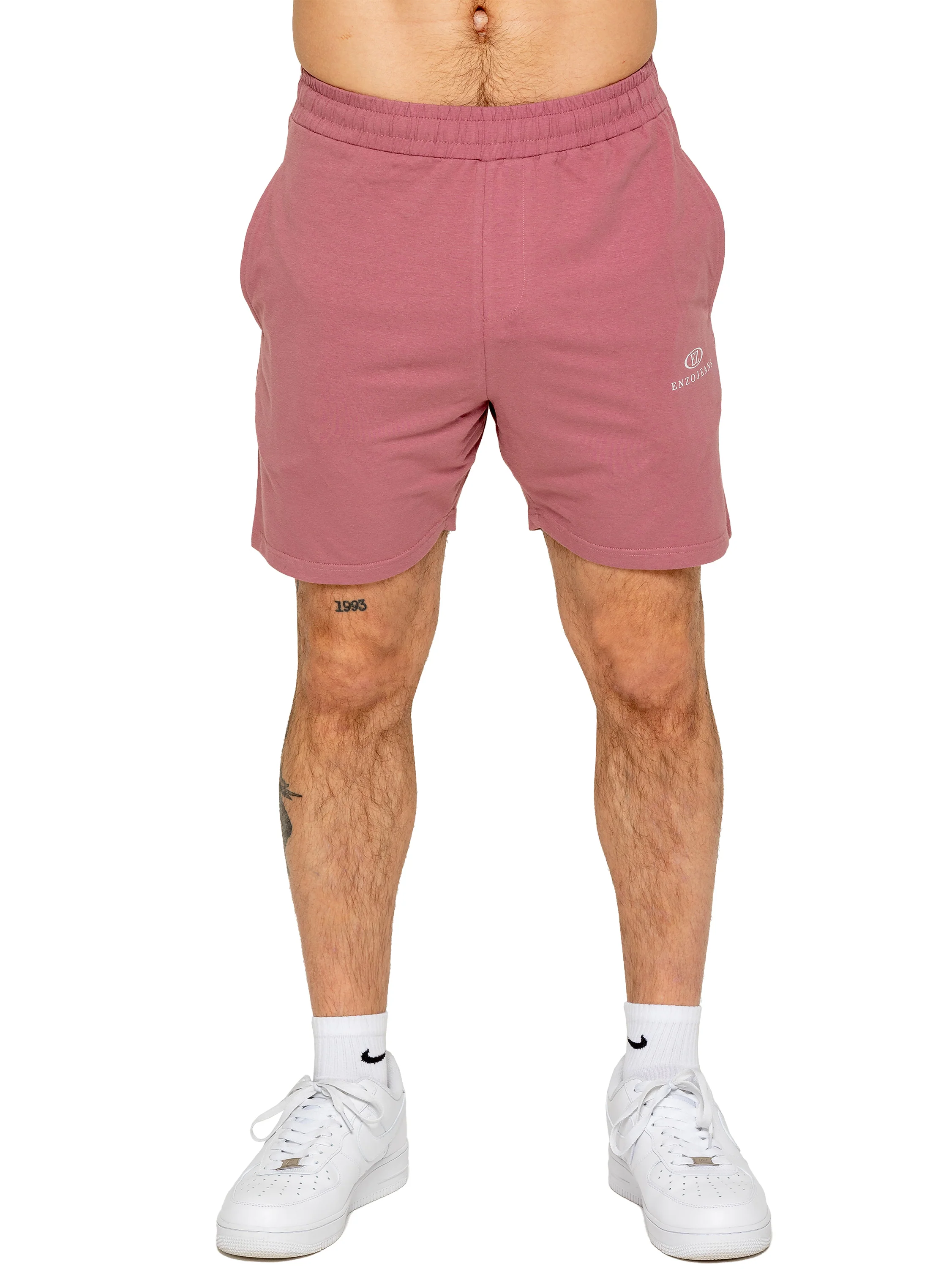 Fabian Logo Shorts - Mauve - Image 2