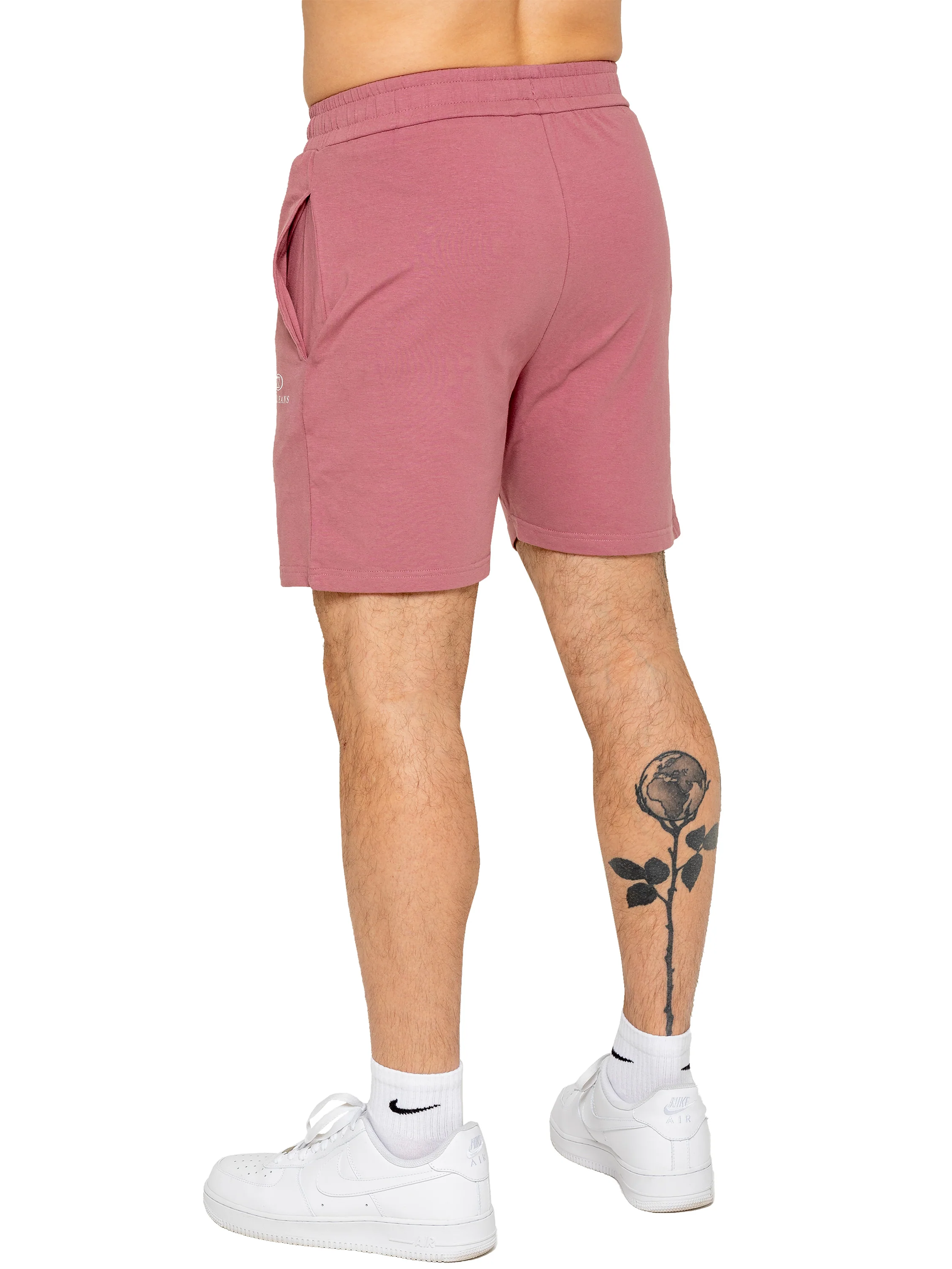 Fabian Logo Shorts - Mauve - Image 3
