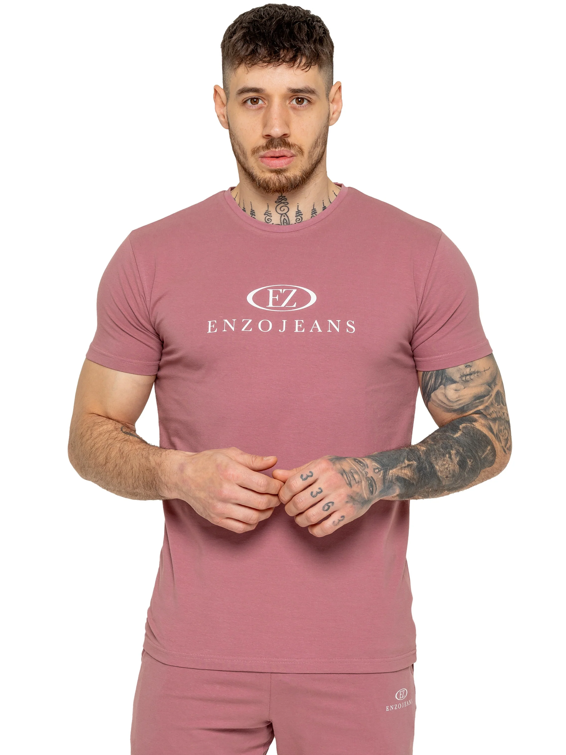 Fabio Athletic T-Shirt - Mauve