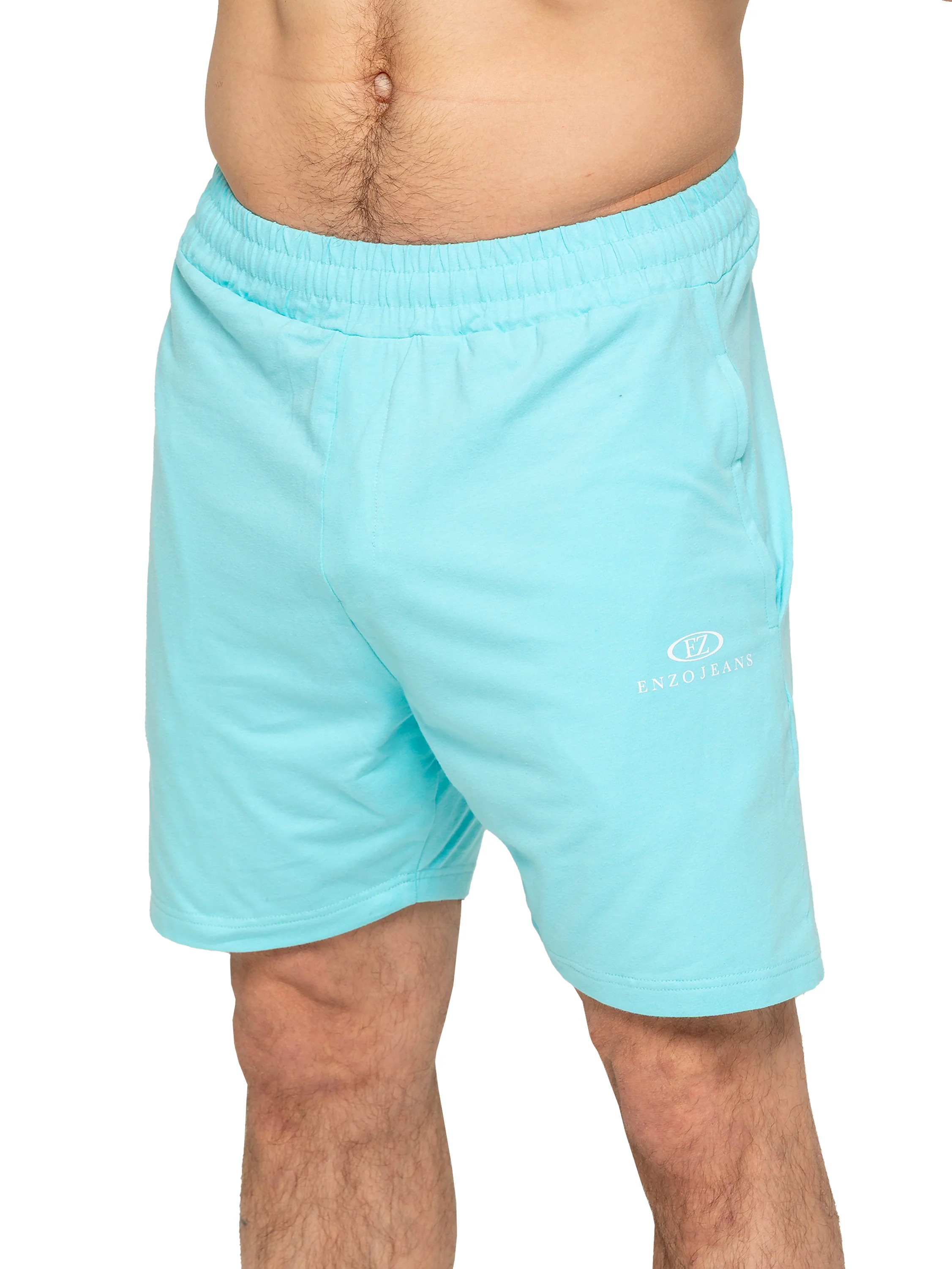 Fabio T-Shirt and Shorts Set - Aqua Blue - Image 5