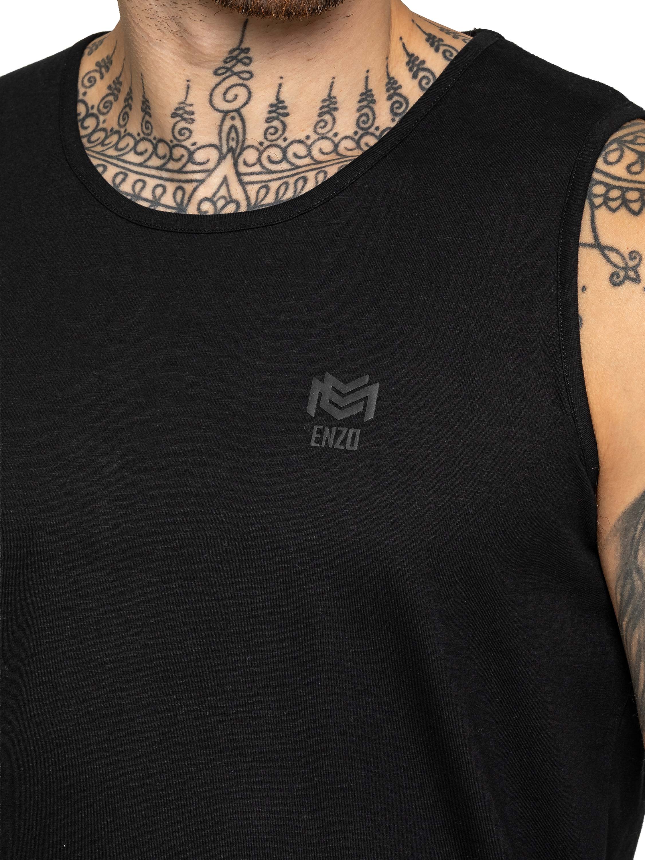 Gabrio Tank Top Vest - Black - Image 4