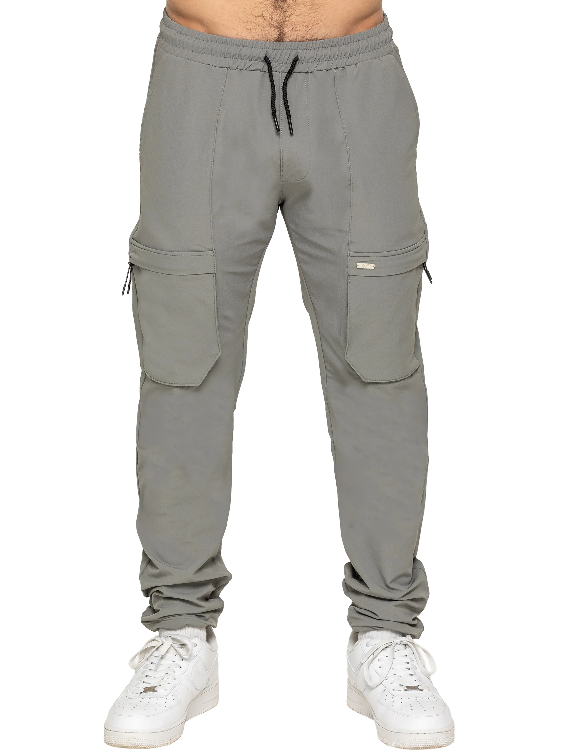 Giuliano Utility Cargo Pants - Grey - Image 4