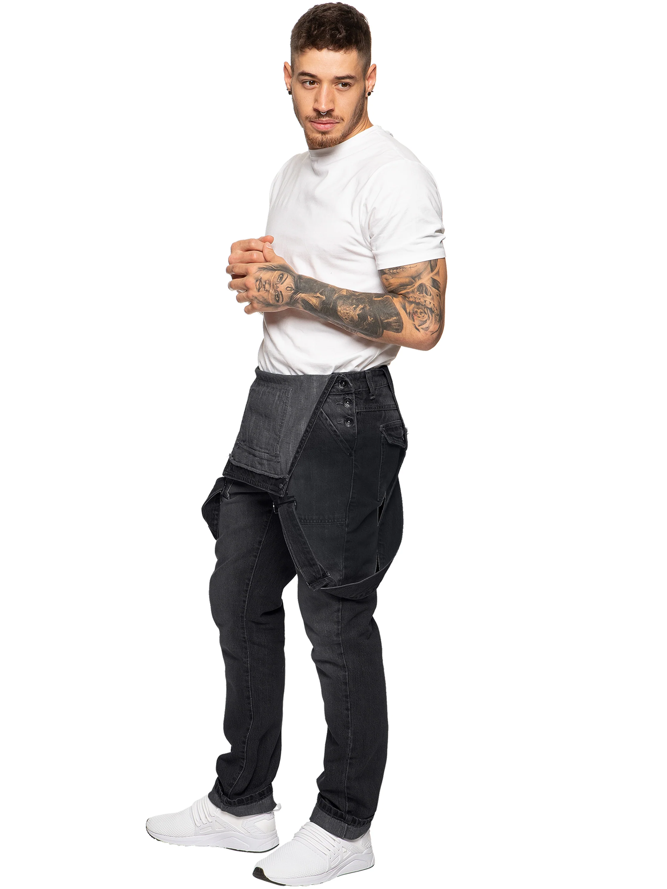 Harlem Dungarees - Black - Image 2