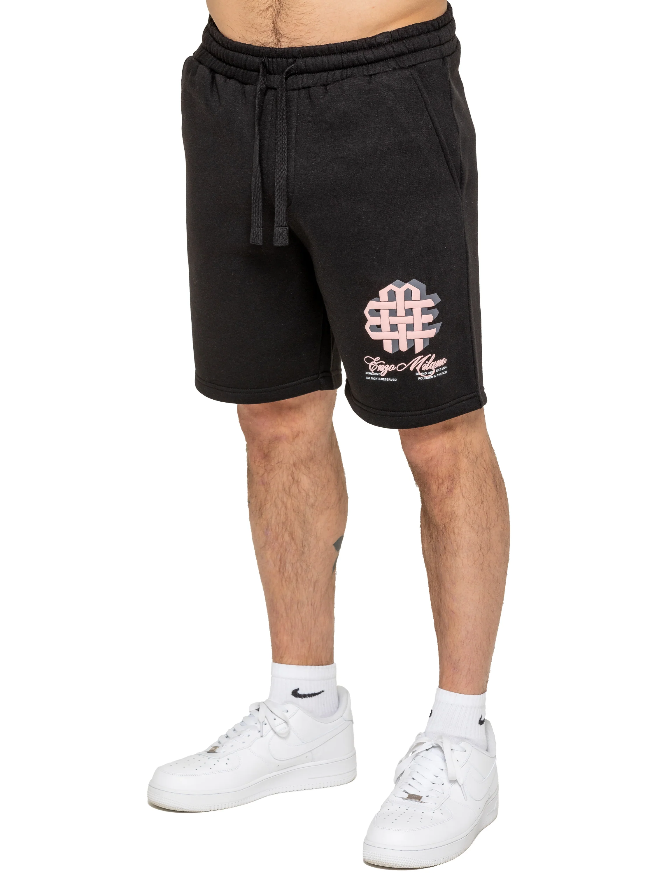 Jaques T-Shirt and Fleece Shorts Set - Black - Image 3