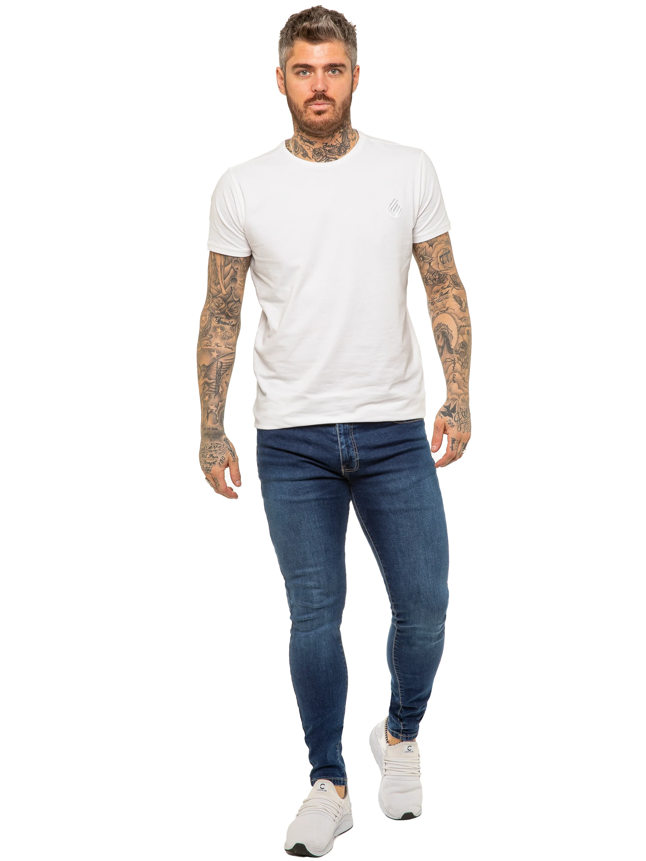 Julian Skinny Stretch Jeans - Blue - Image 4