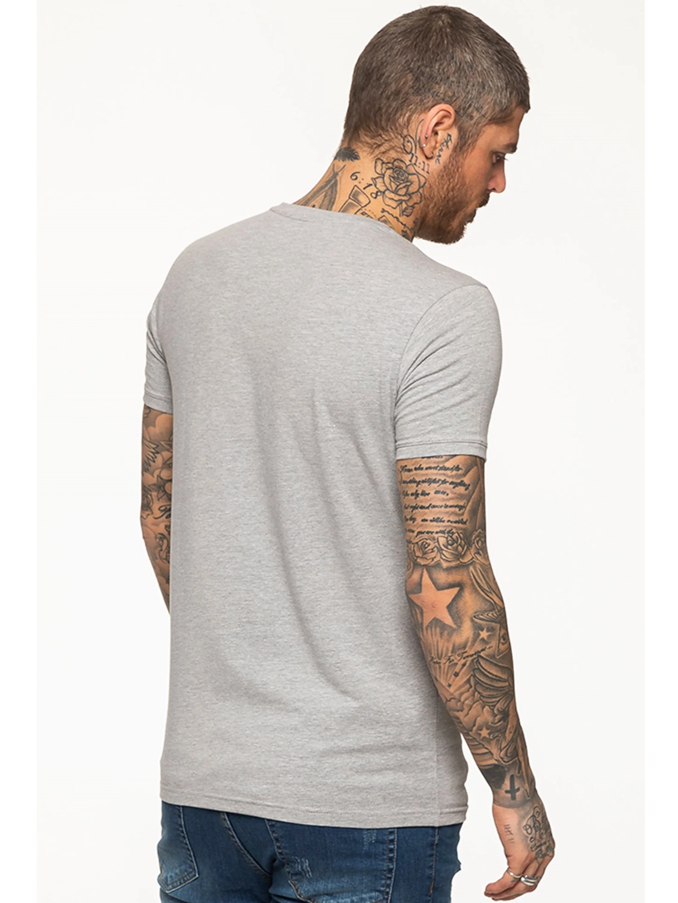 Kai Slim T-Shirt - Grey - Image 2