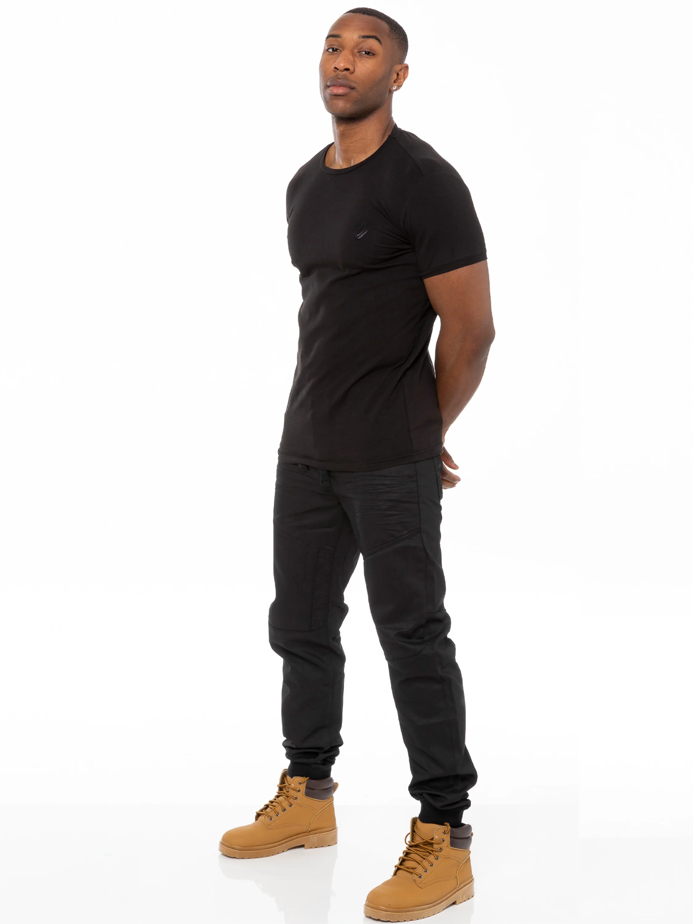 Leo Denim Jogger Jeans - Black - Image 2