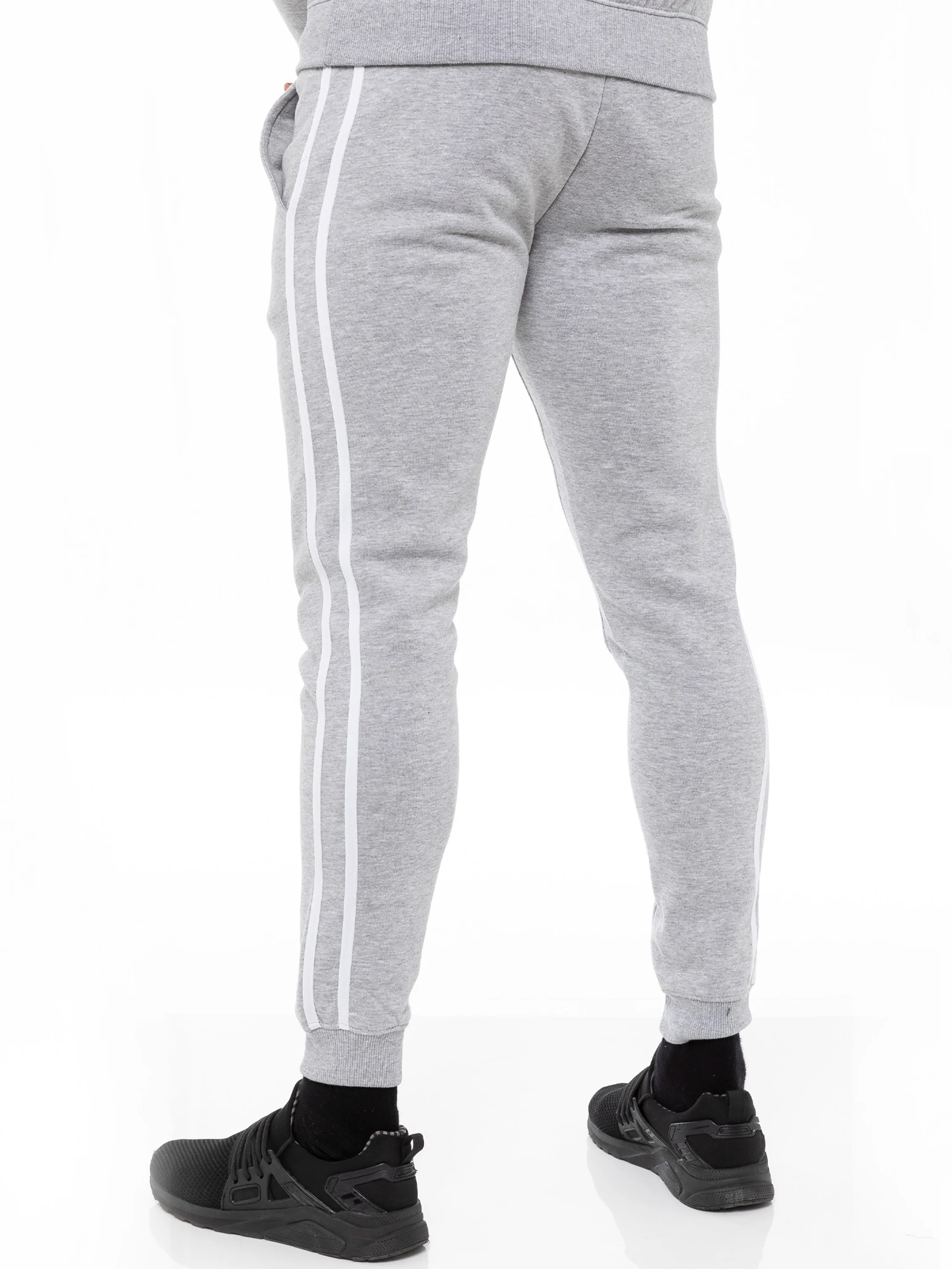 Logan Cuffed Jogger - Grey - Image 3