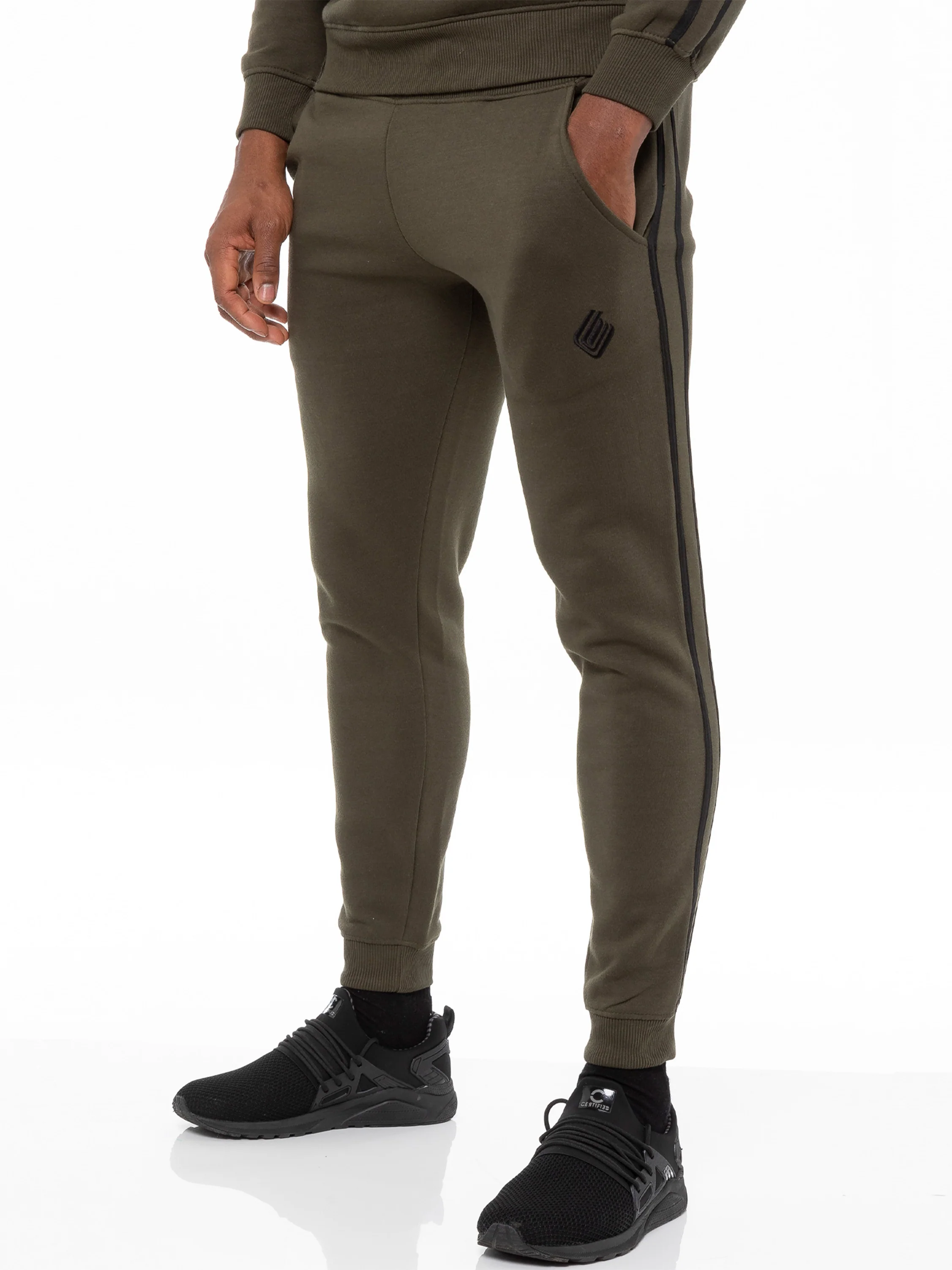 Logan Cuffed Jogger - Khaki