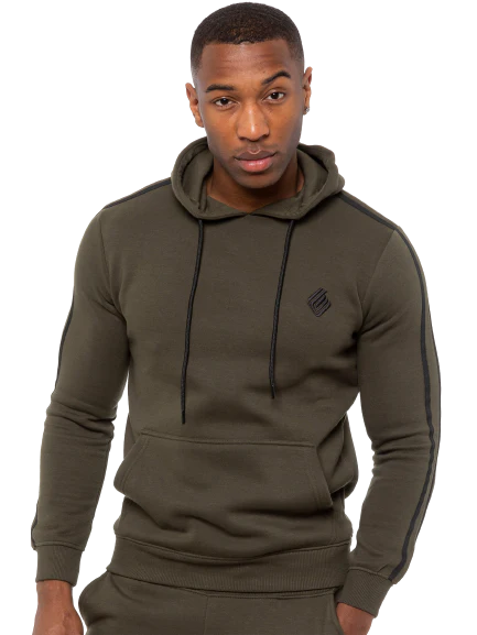 Logan Overhead Hoodie - Khaki - Image 3