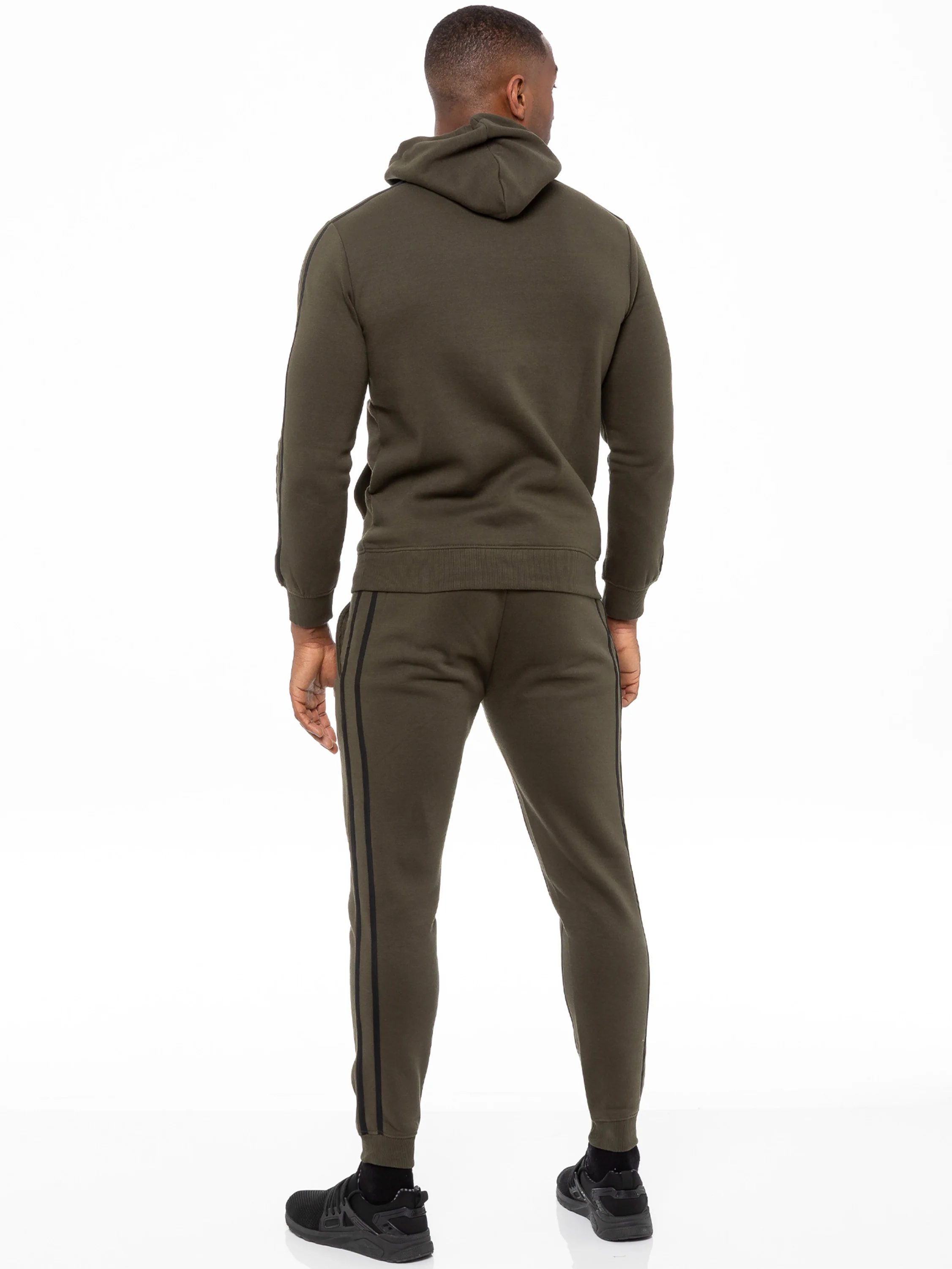 Logan Overhead Hoodie - Khaki - Image 4