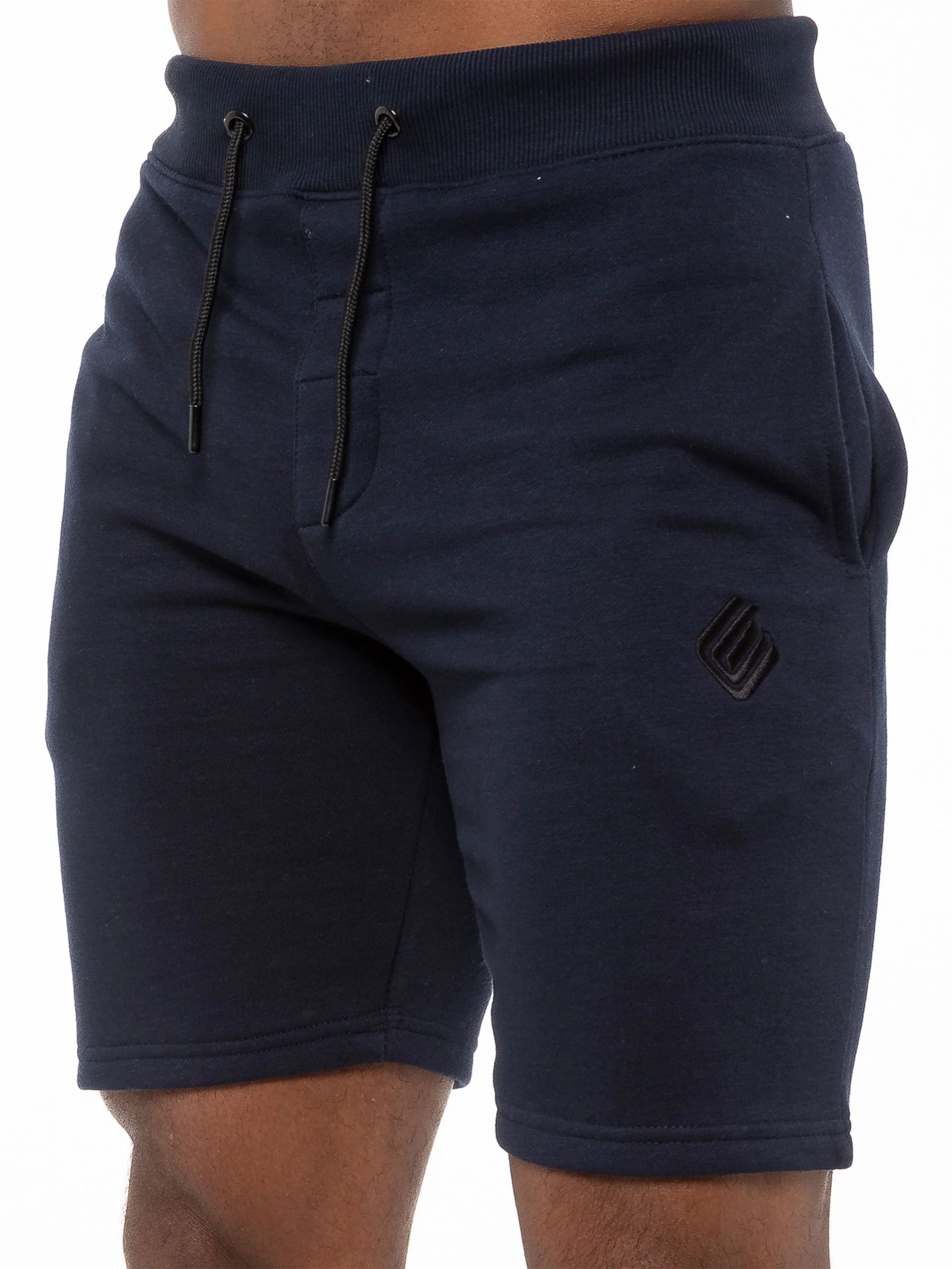 Lyon Relaxed Fleece Shorts - Blue - Image 3
