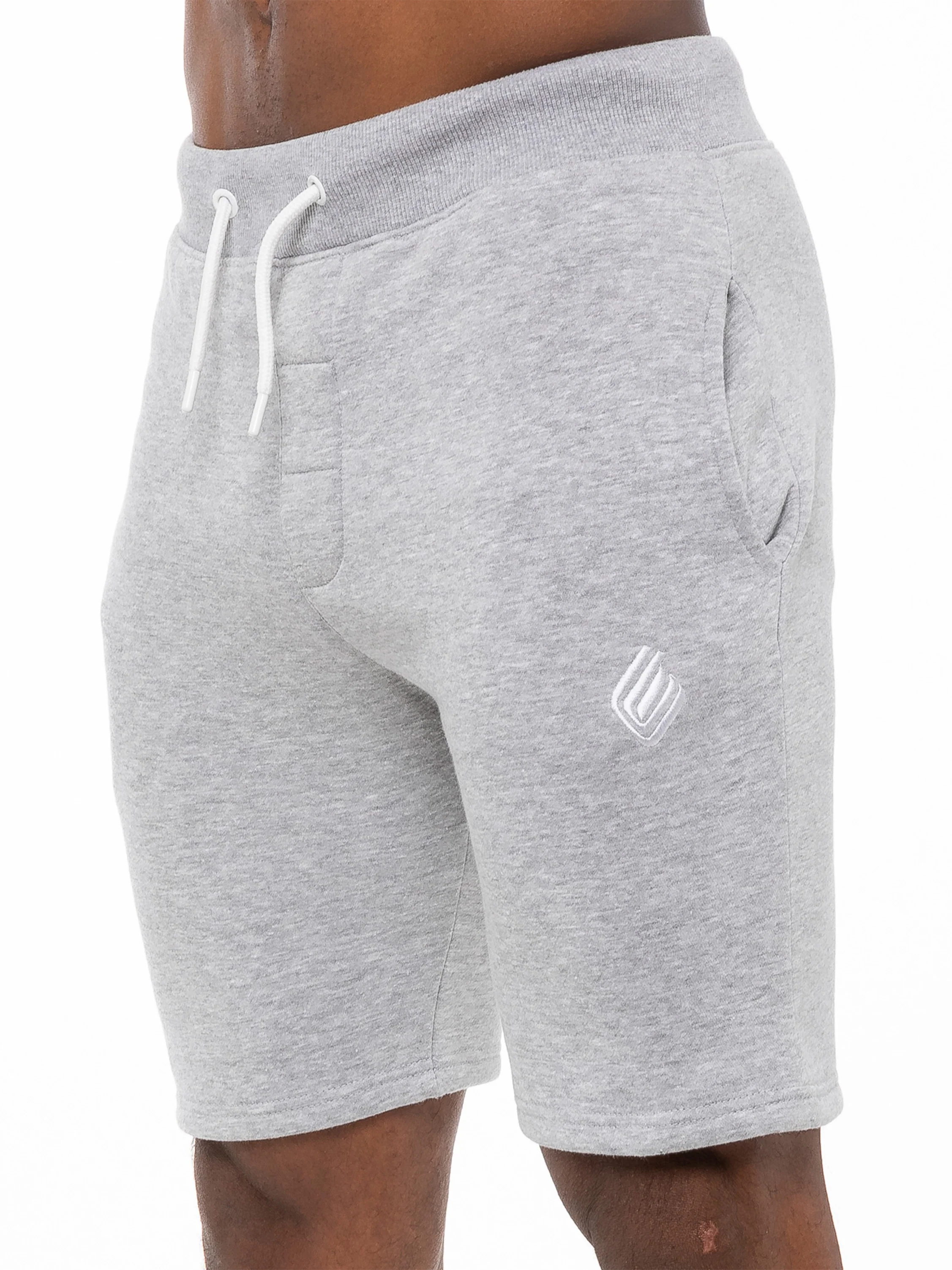 Lyon Relaxed Fleece Shorts - Grey - Image 3