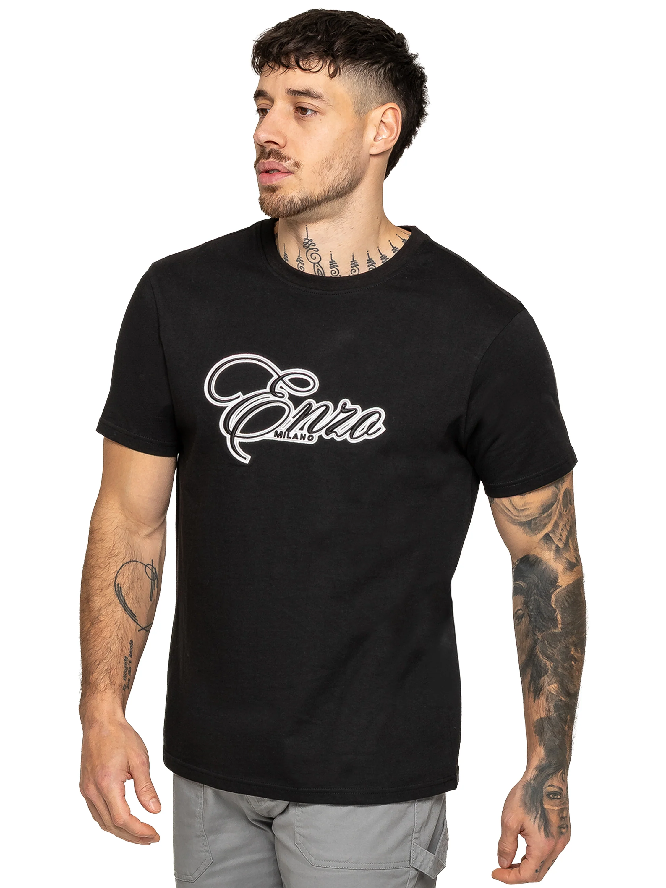 Marcos Signature T-Shirt - Black - Image 3