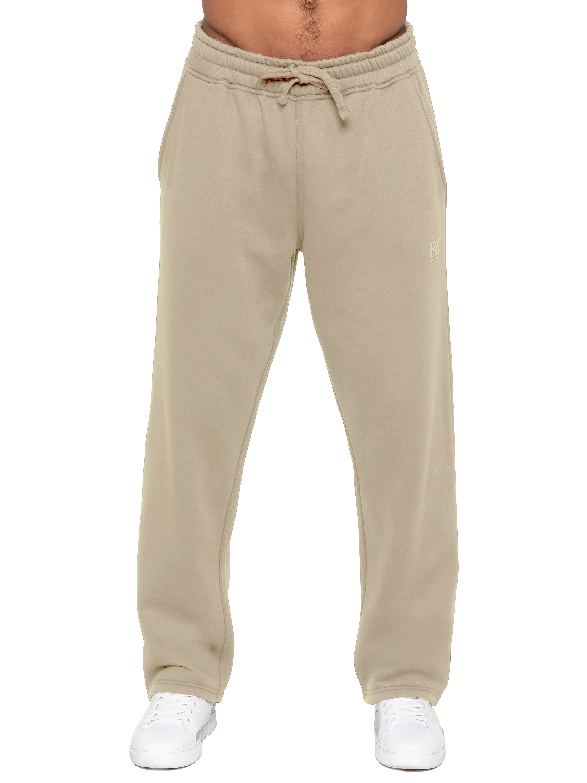 Maximo Straight Leg Joggers - Stone - Image 3