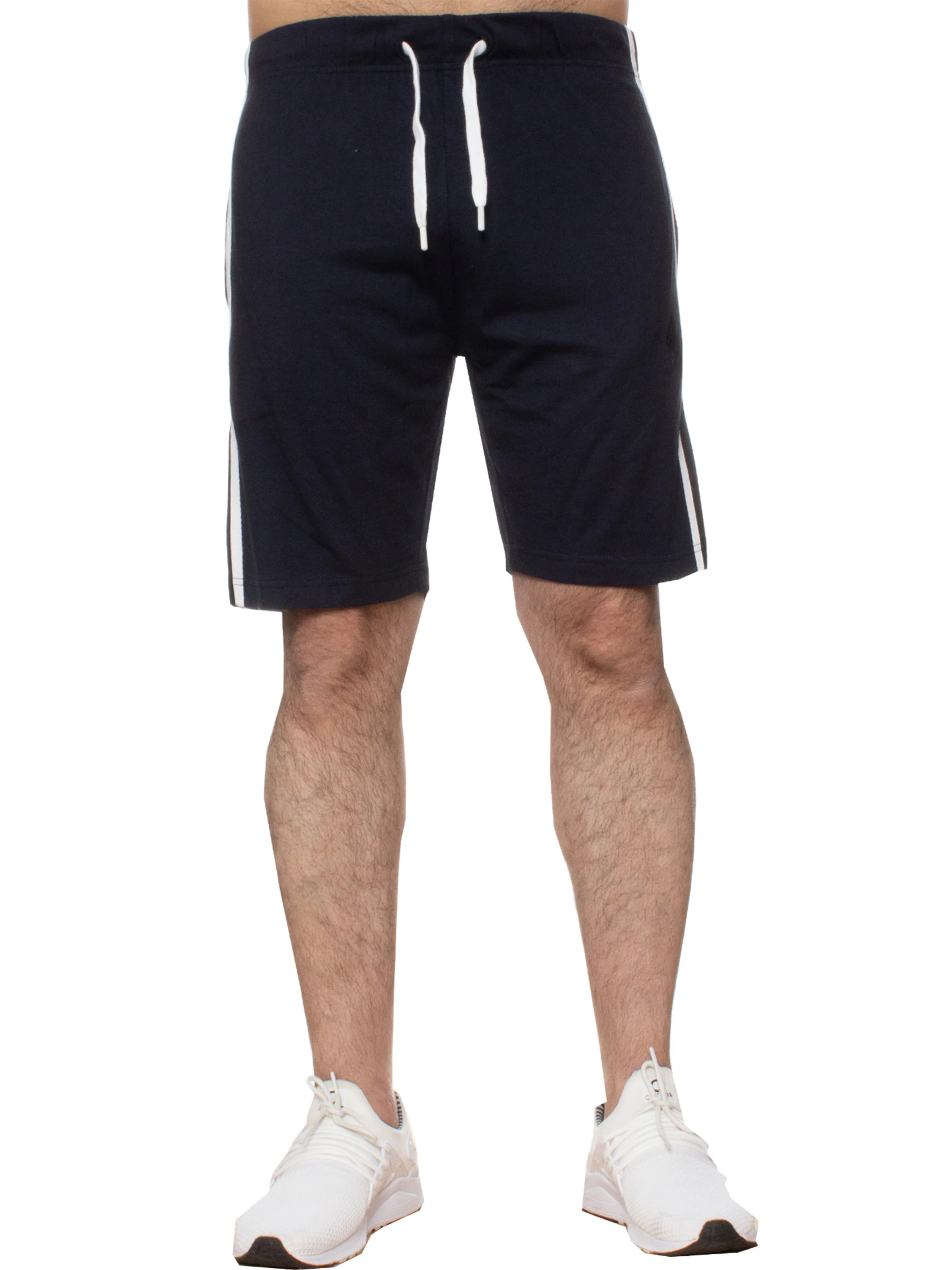 Nico Striped Lounge Shorts - Blue - Image 3