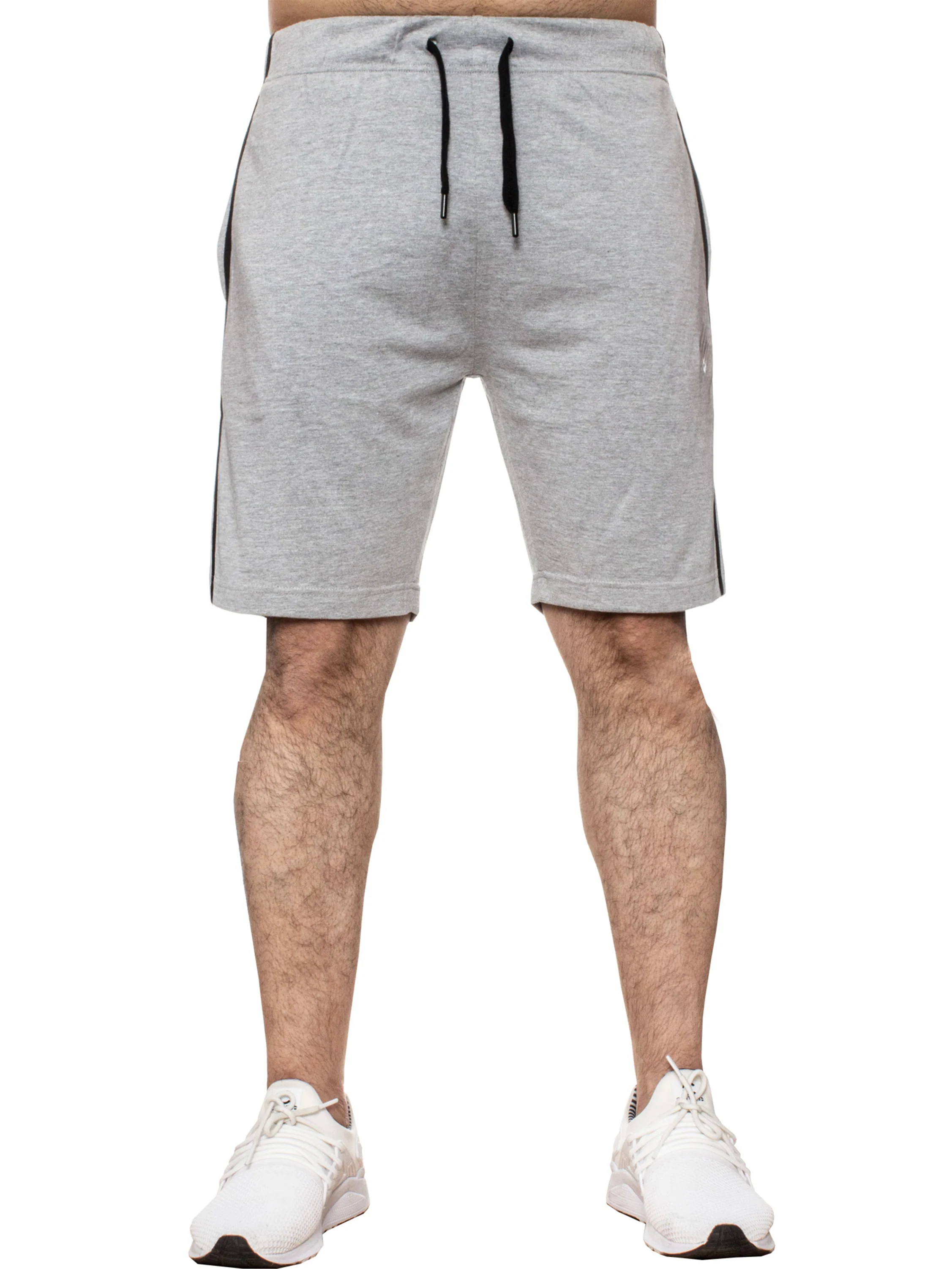 Nico Striped Lounge Shorts - Grey - Image 3