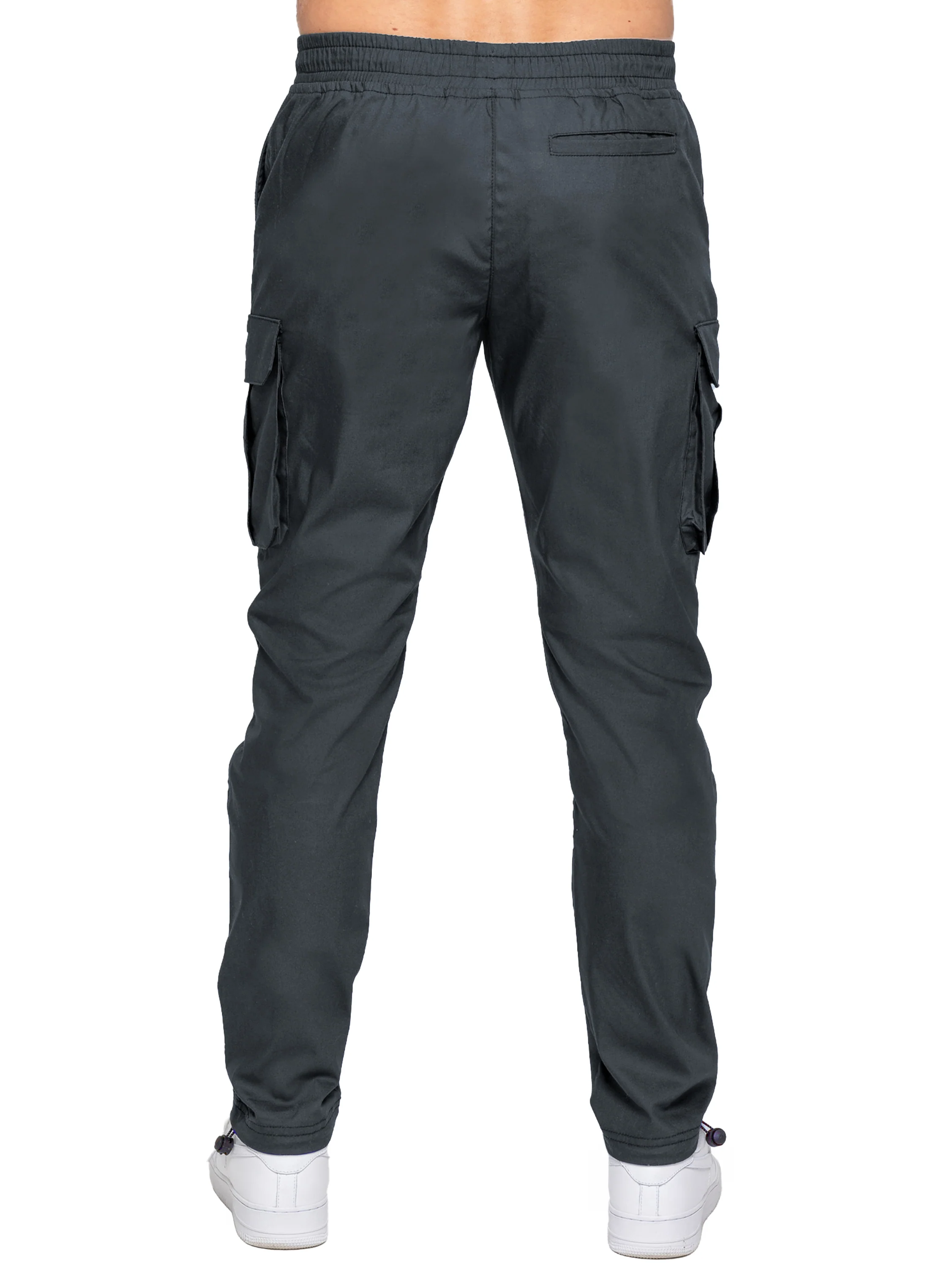 Nicolas Tapered Cargo Pants - Charcoal - Image 3