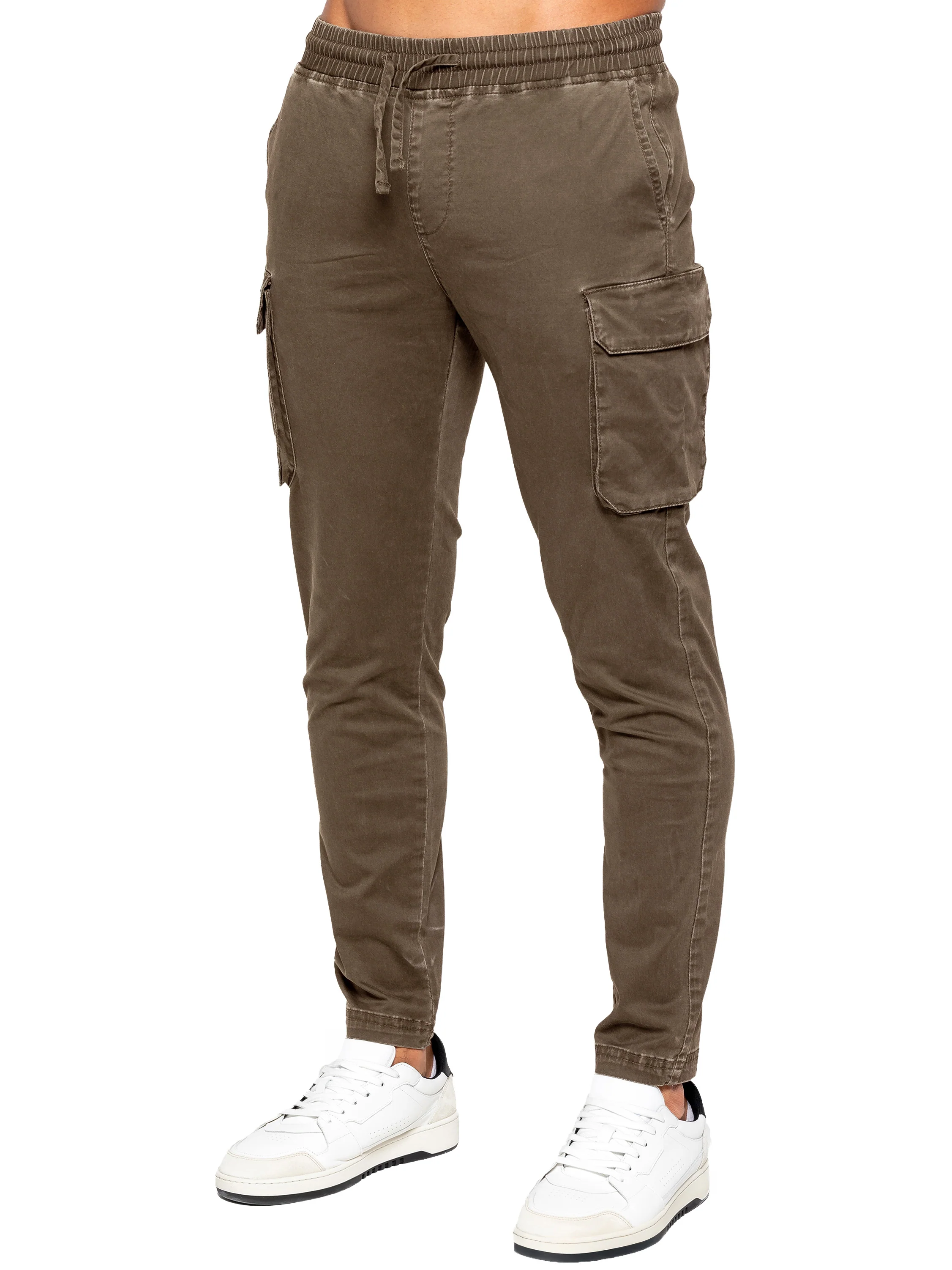 Nova Dye Cargo Jacket and Pants Set - Brown - Image 5