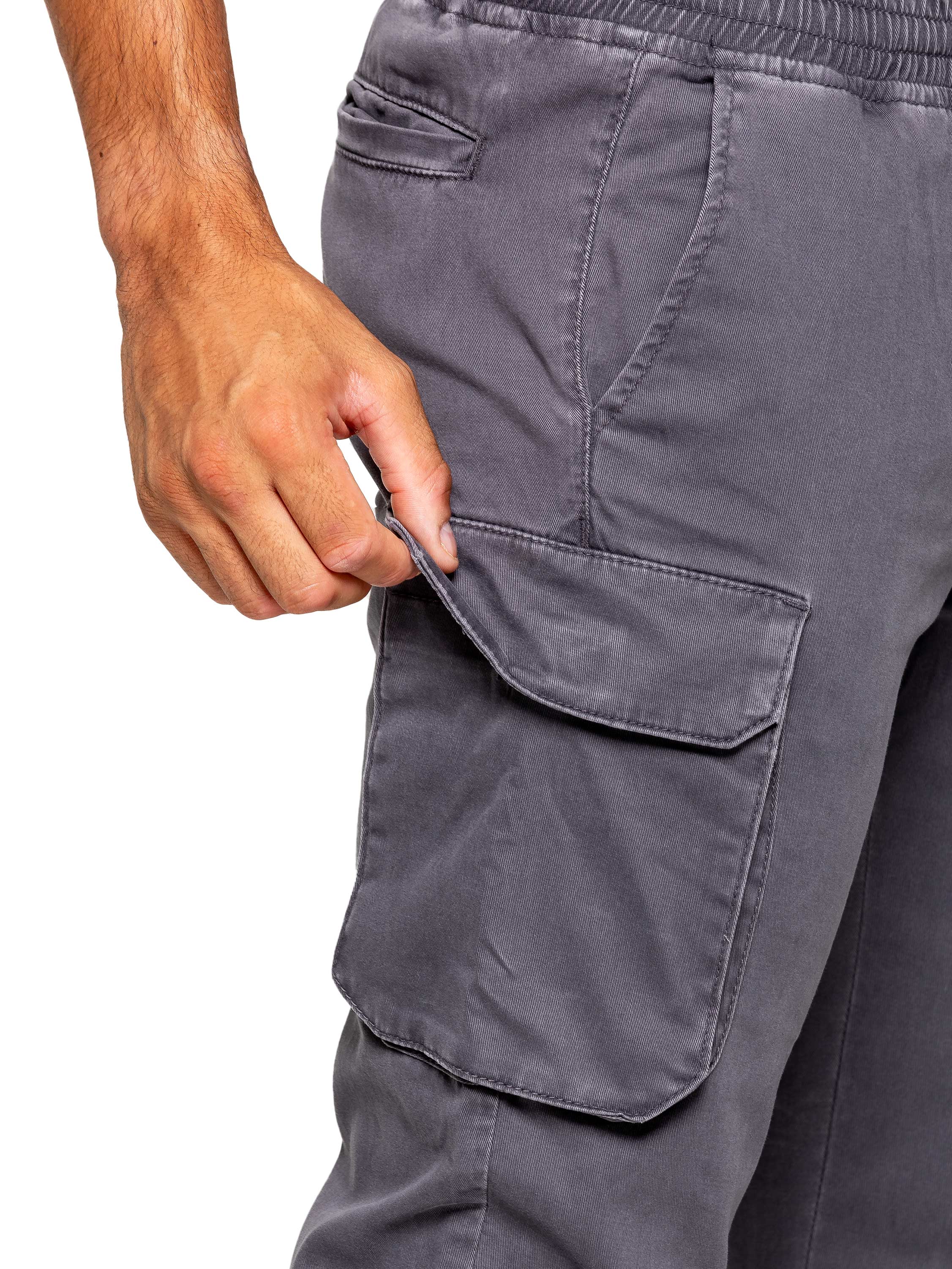 Nova Dye Cargo Jacket and Pants Set - Grey - Image 5