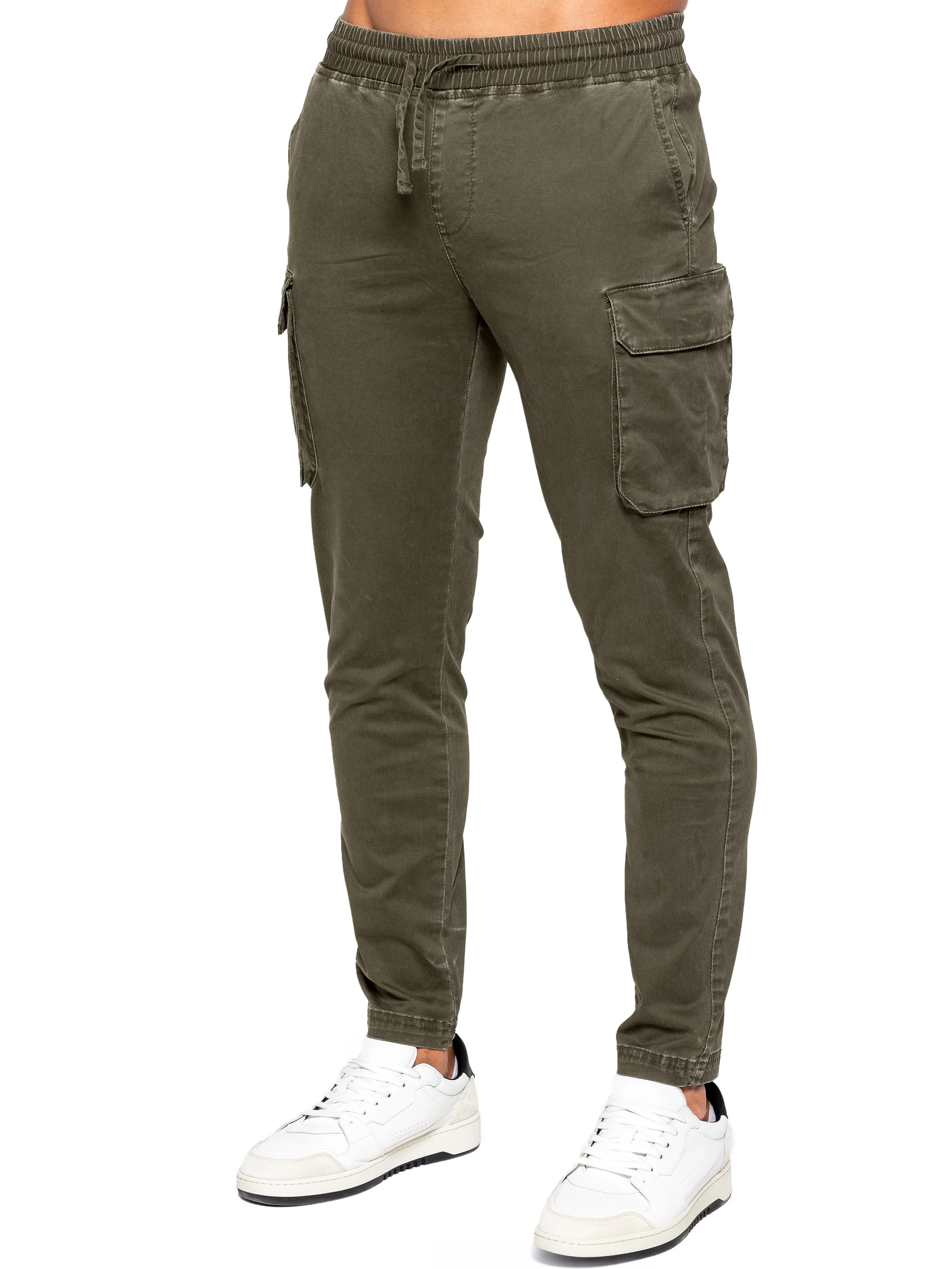 Nova Dye Cargo Jacket and Pants Set - Khaki - Image 4