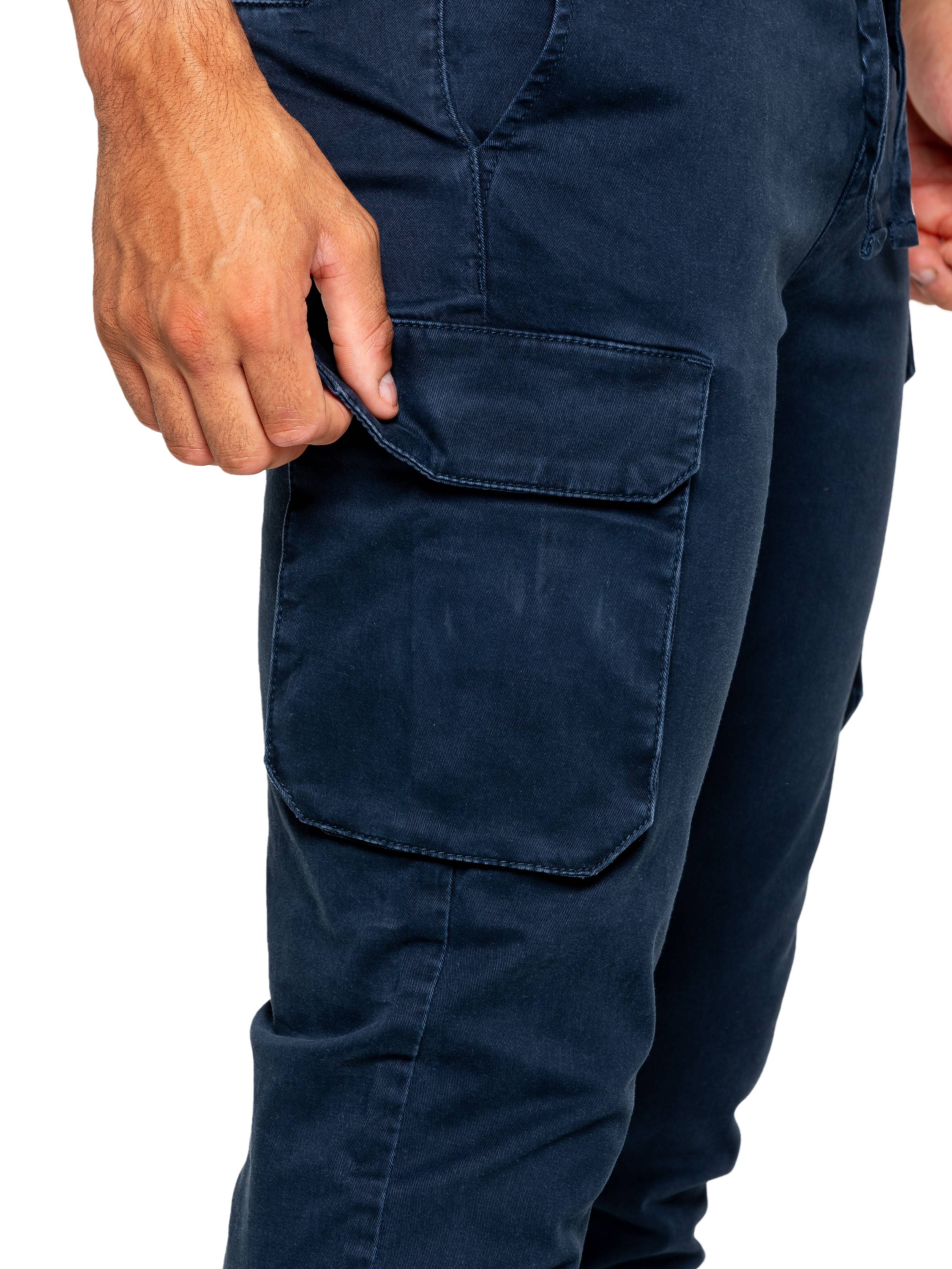 Nova Dye Cargo Jacket and Pants Set - Navy - Image 5