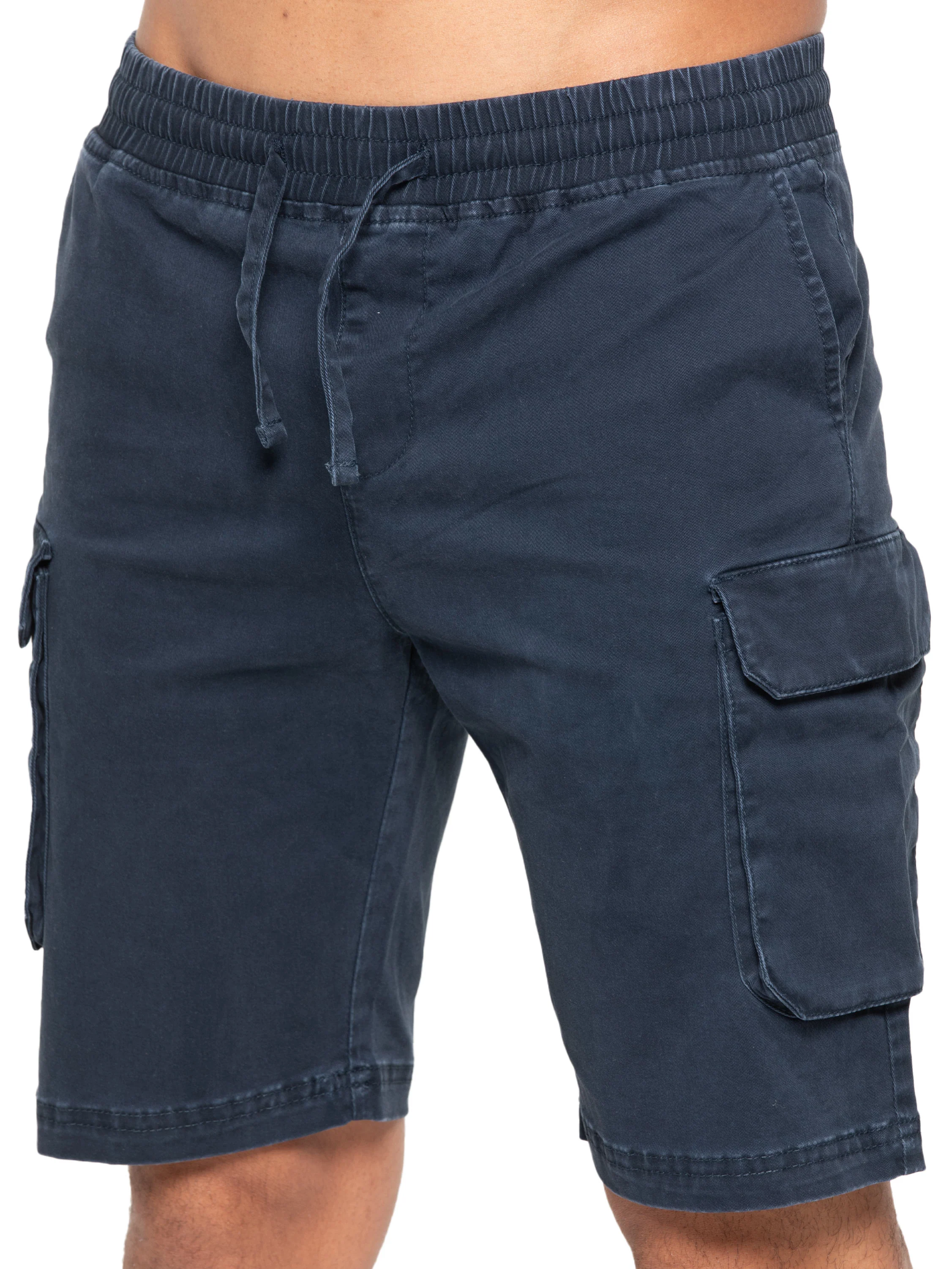 Nova Dye Cargo Jacket and Shorts Set - Navy - Image 5