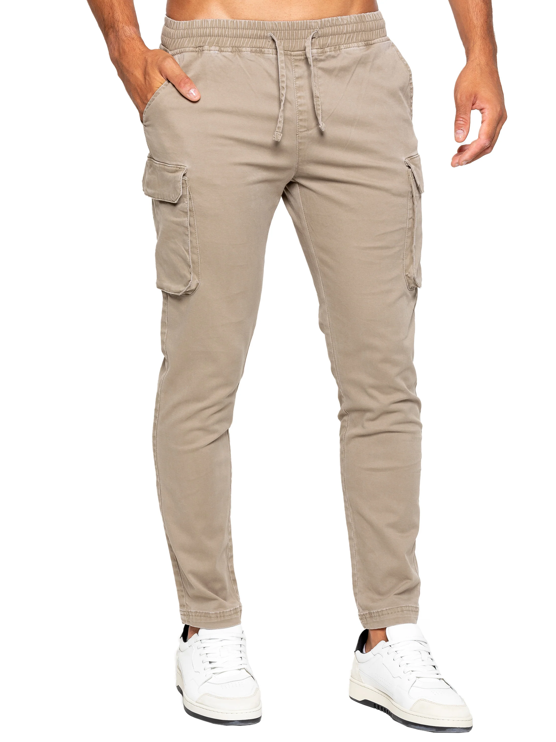 Nova Dye Cargo Pants - Beige - Image 4