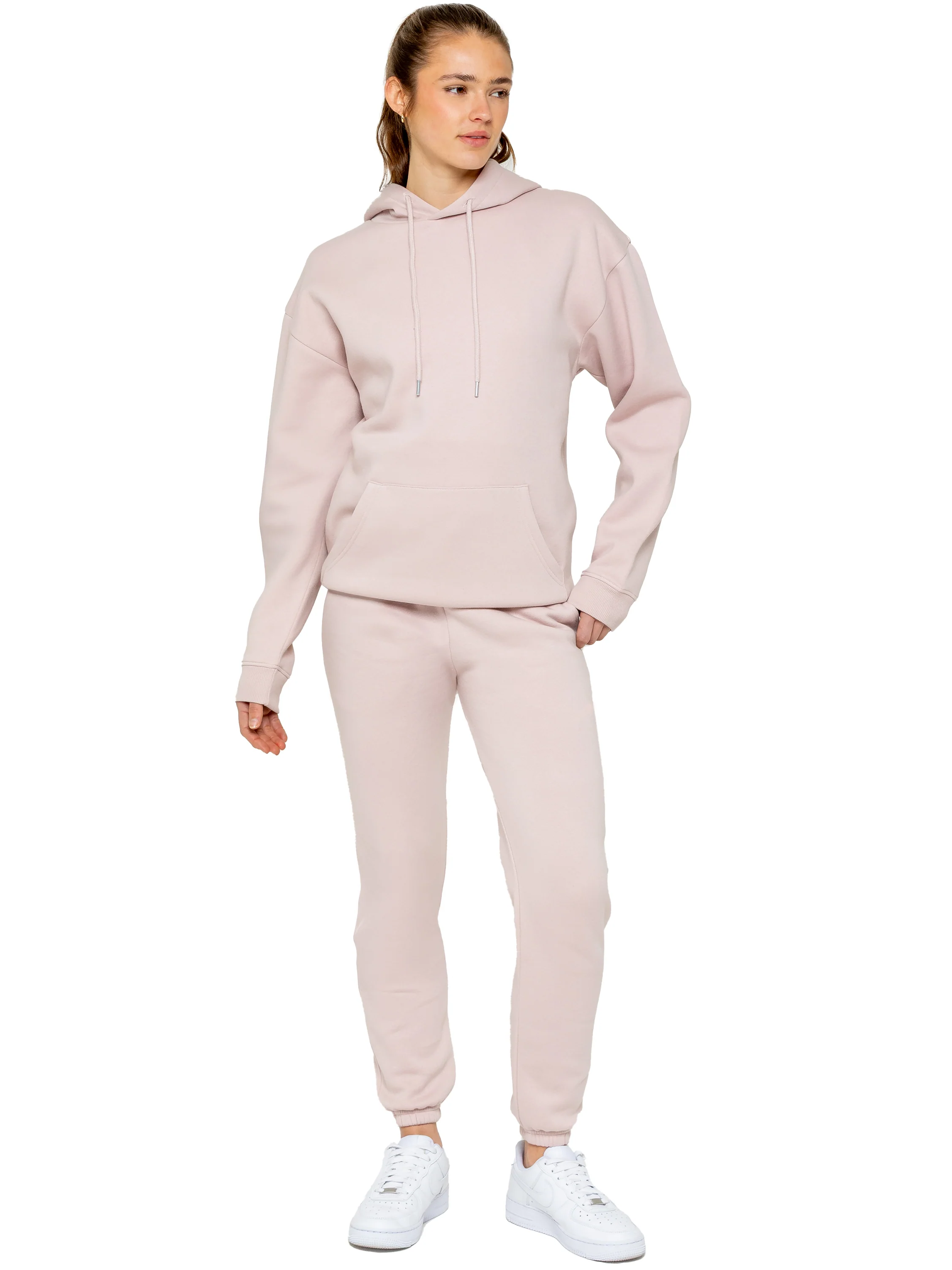 Oversized Essential Hoodie - Baby Pink - Image 4