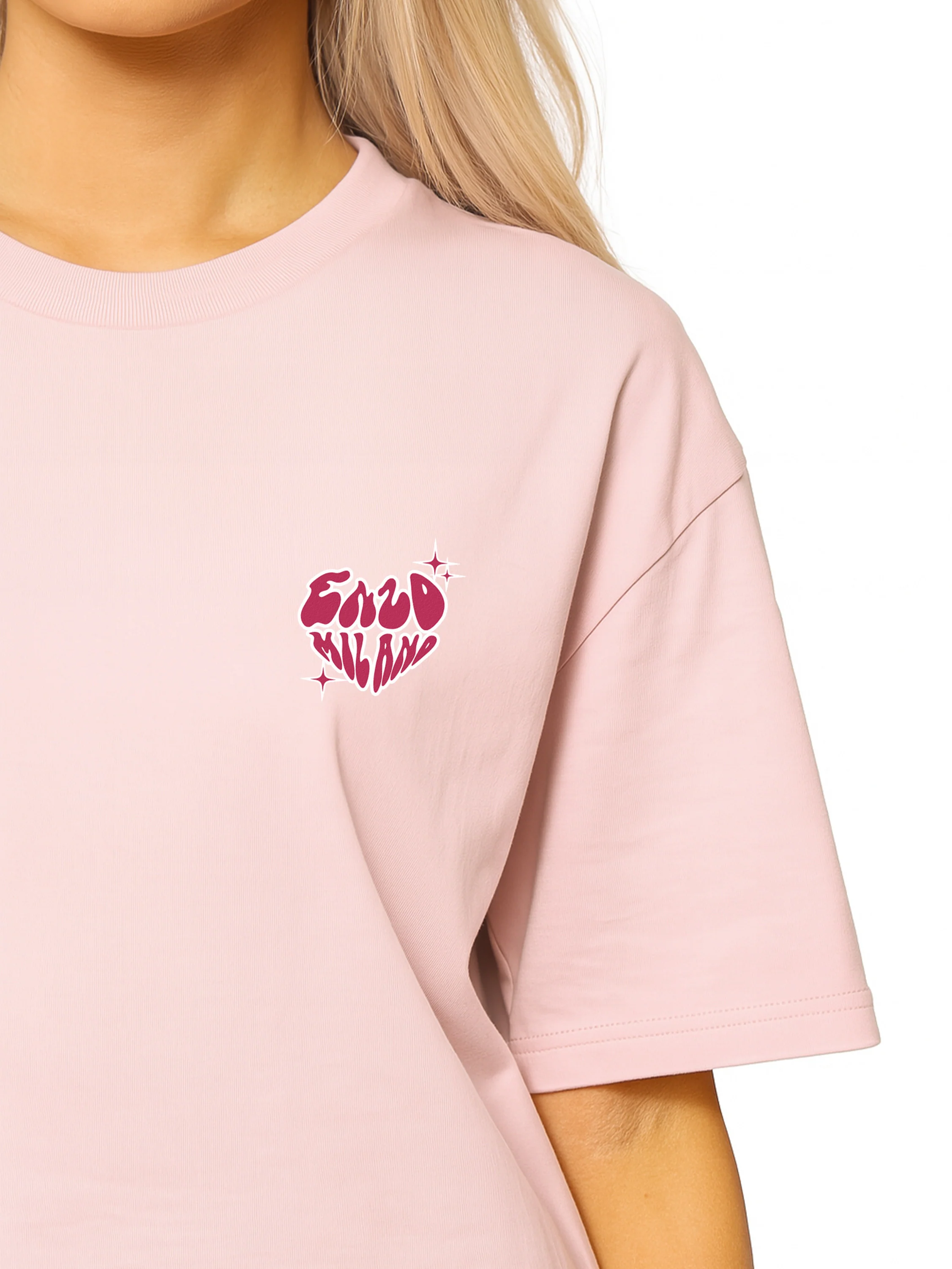 Sophia T-Shirt and Leggings Set - Pink/Grey - Image 2