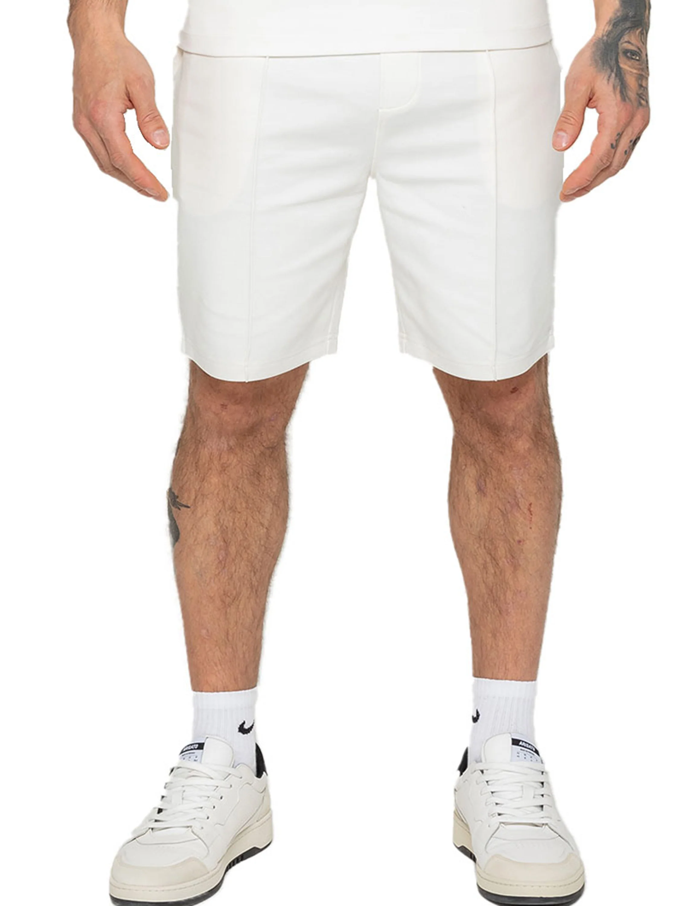Stretch Essential Shorts - Off White - Image 5