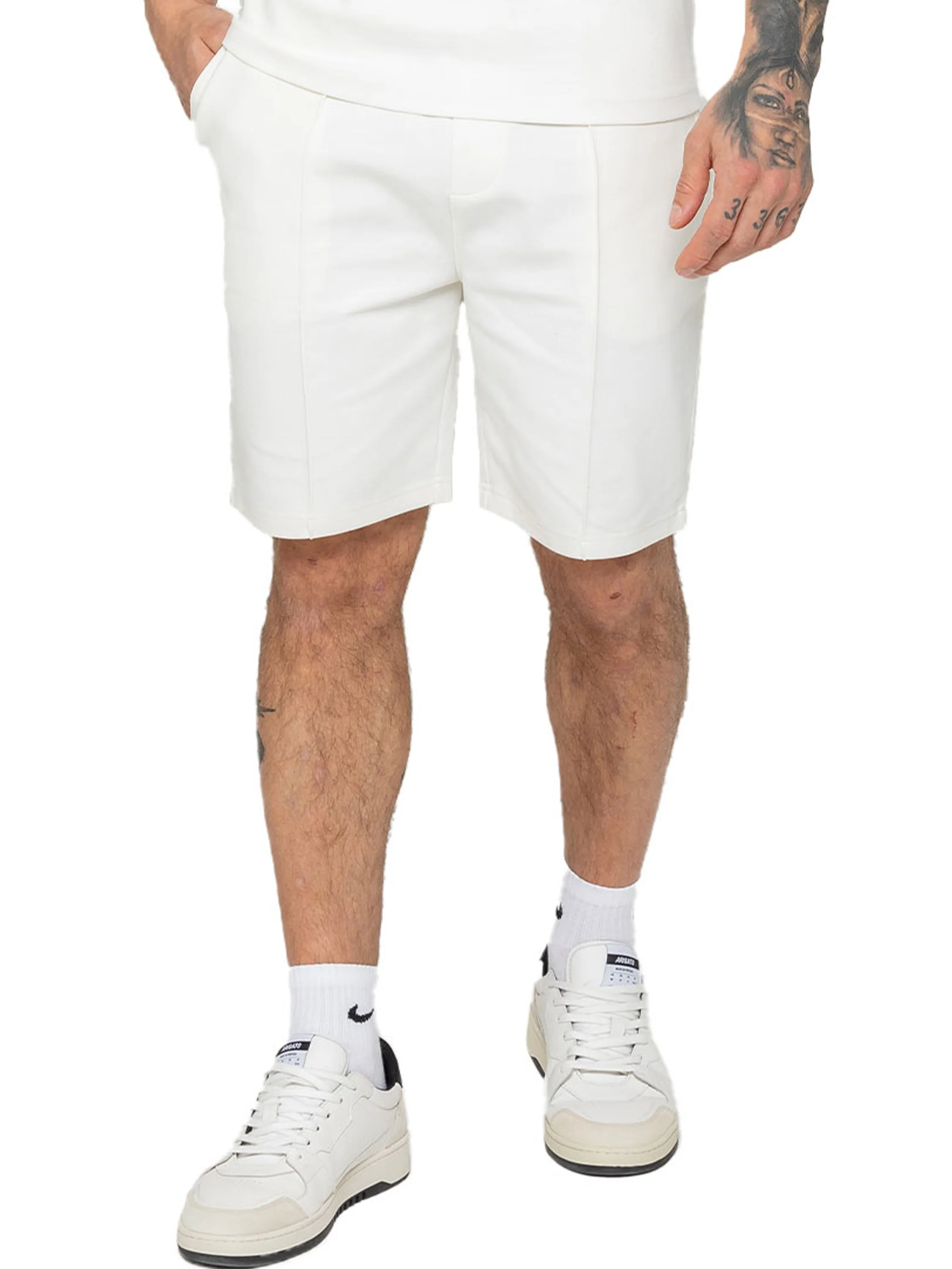 Stretch Essential Shorts - Off White - Image 7