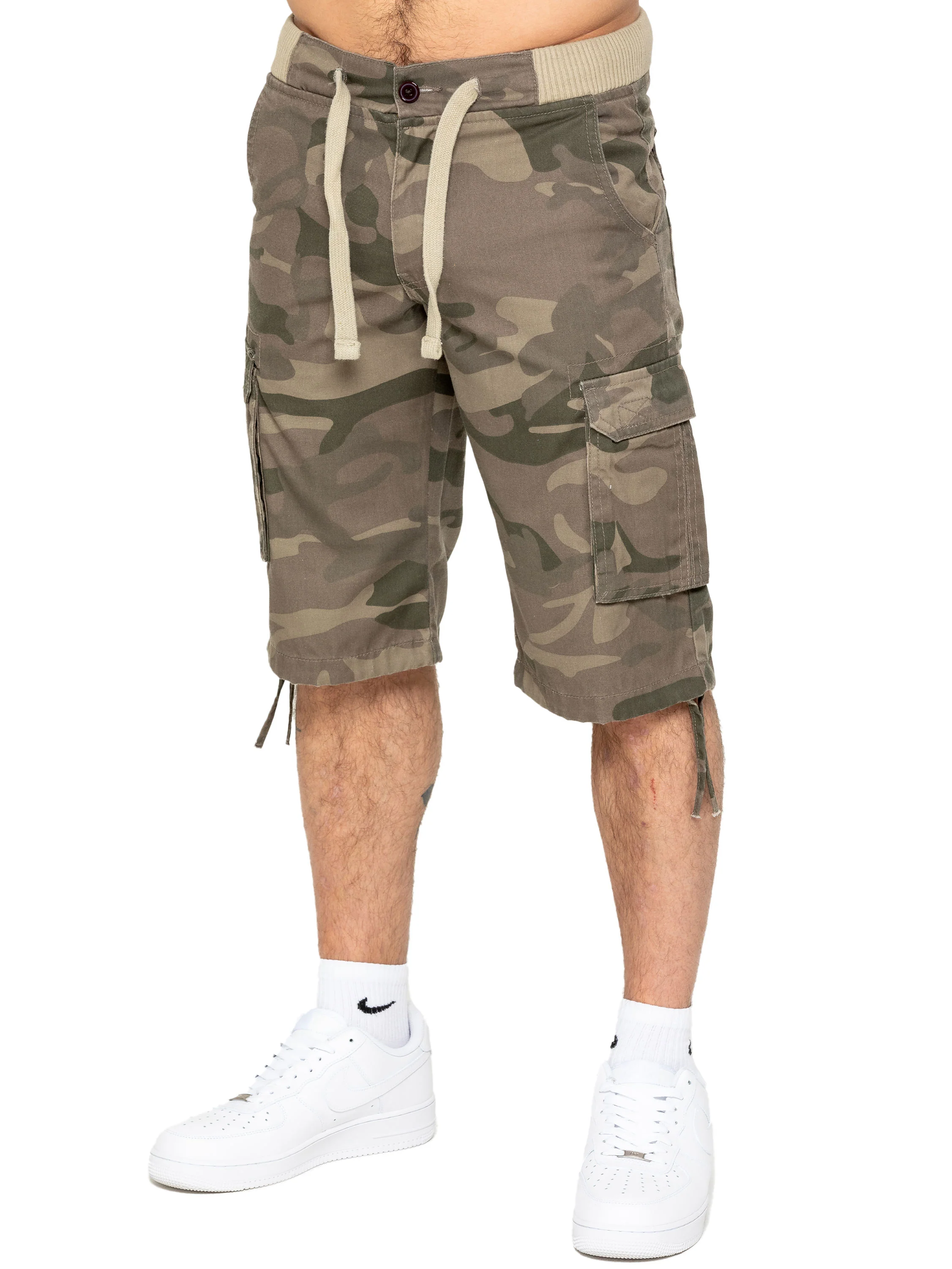 Trey Cargo Shorts - Khaki Camo - Image 3