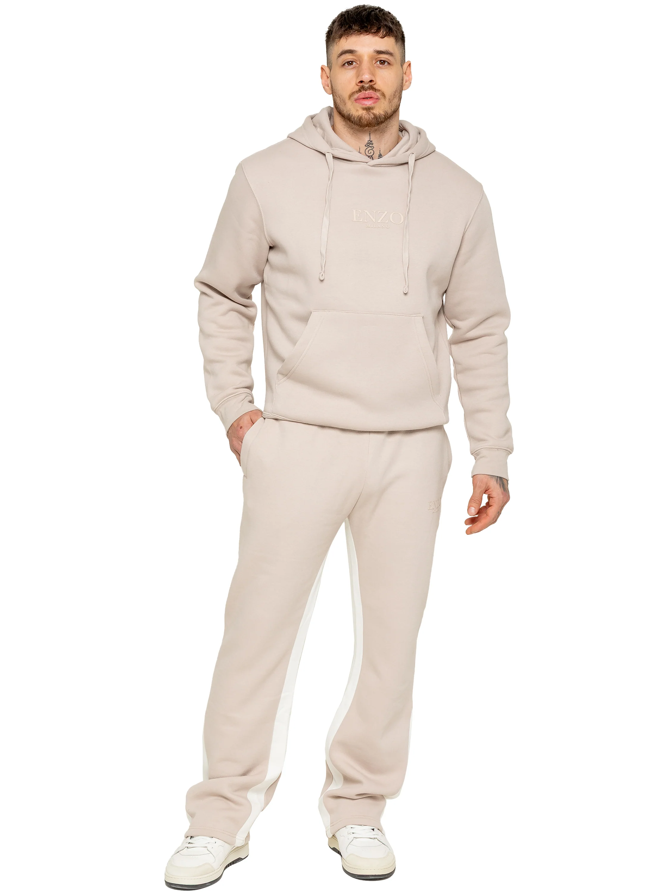 Vincenzo Flared Jogger - Clay - Image 2