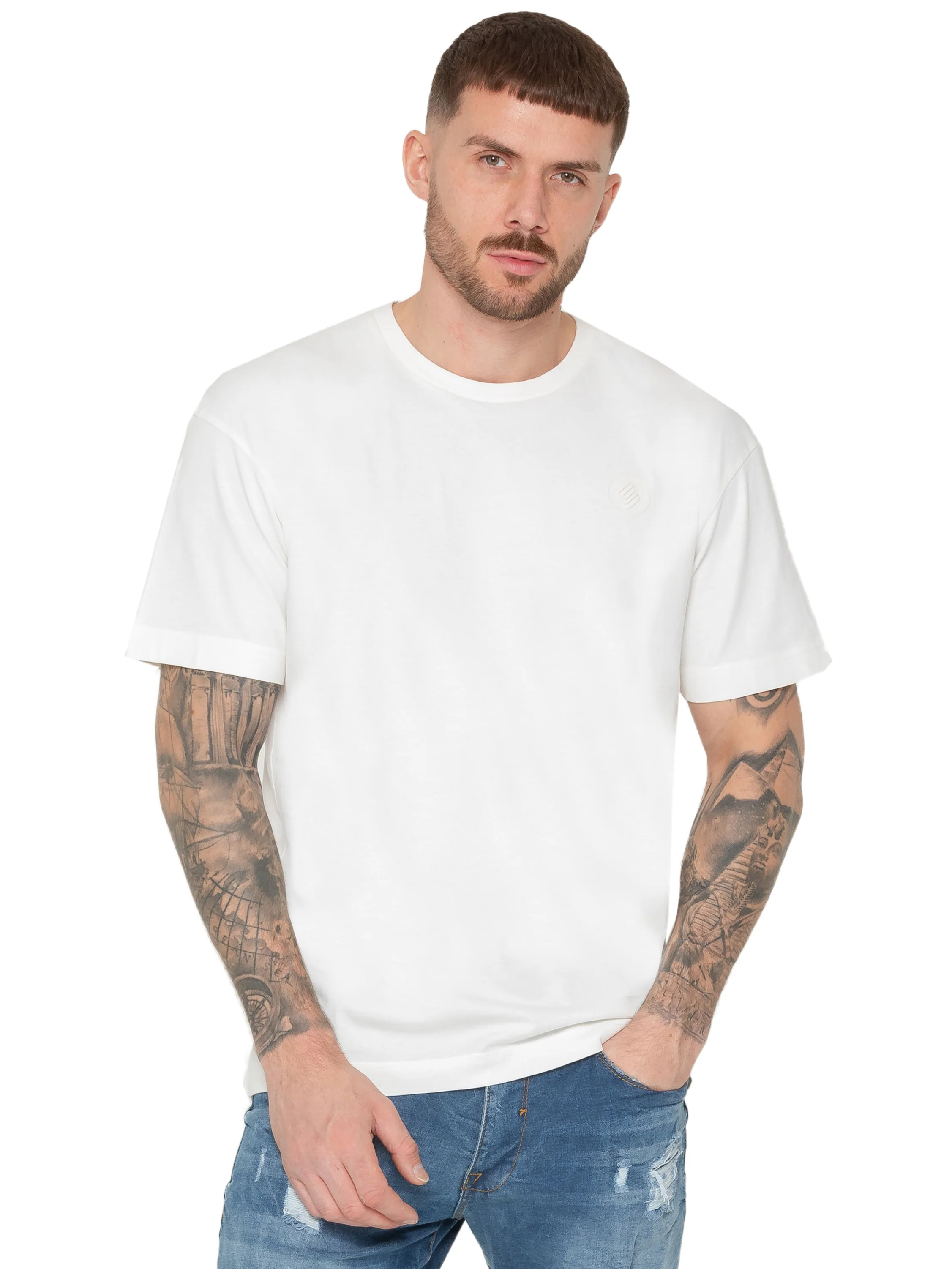 Wyatt Essential Oversized T-Shirt - Off White