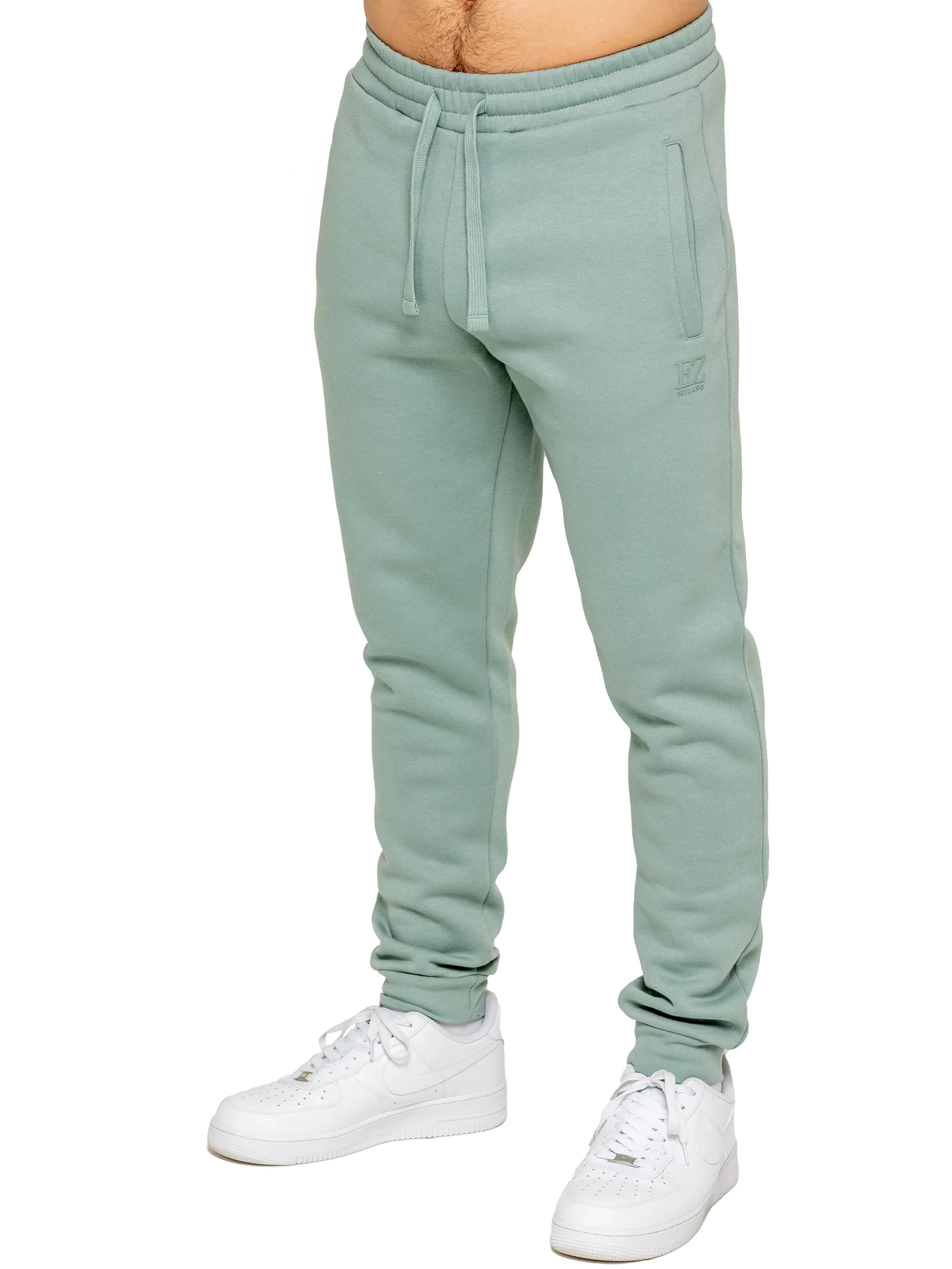 Zip Up Hoodie and Joggers Set - Sage - Image 4